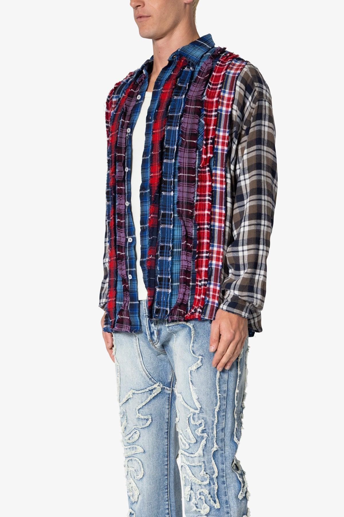 Tuxedo Vintage Flannel Shirt - Multi Product Image