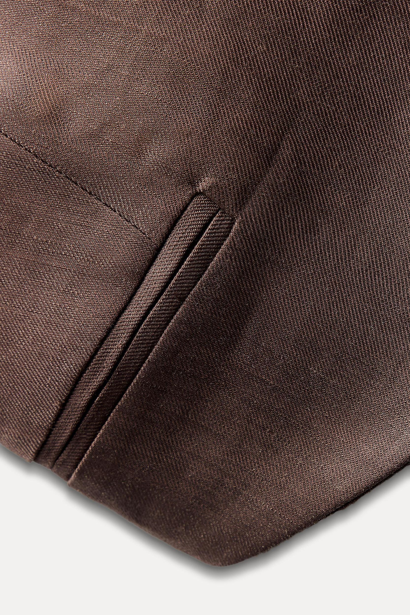 ZW COLLECTION LINEN BLEND HALTER VEST Product Image