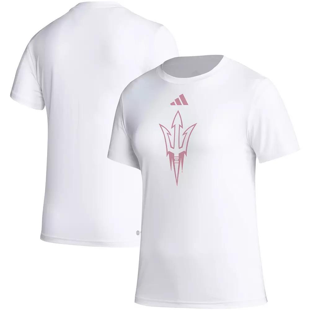 Womens adidas Arizona State Sun Devils AEROREADY Breast Cancer Awareness Pregame T-Shirt Product Image