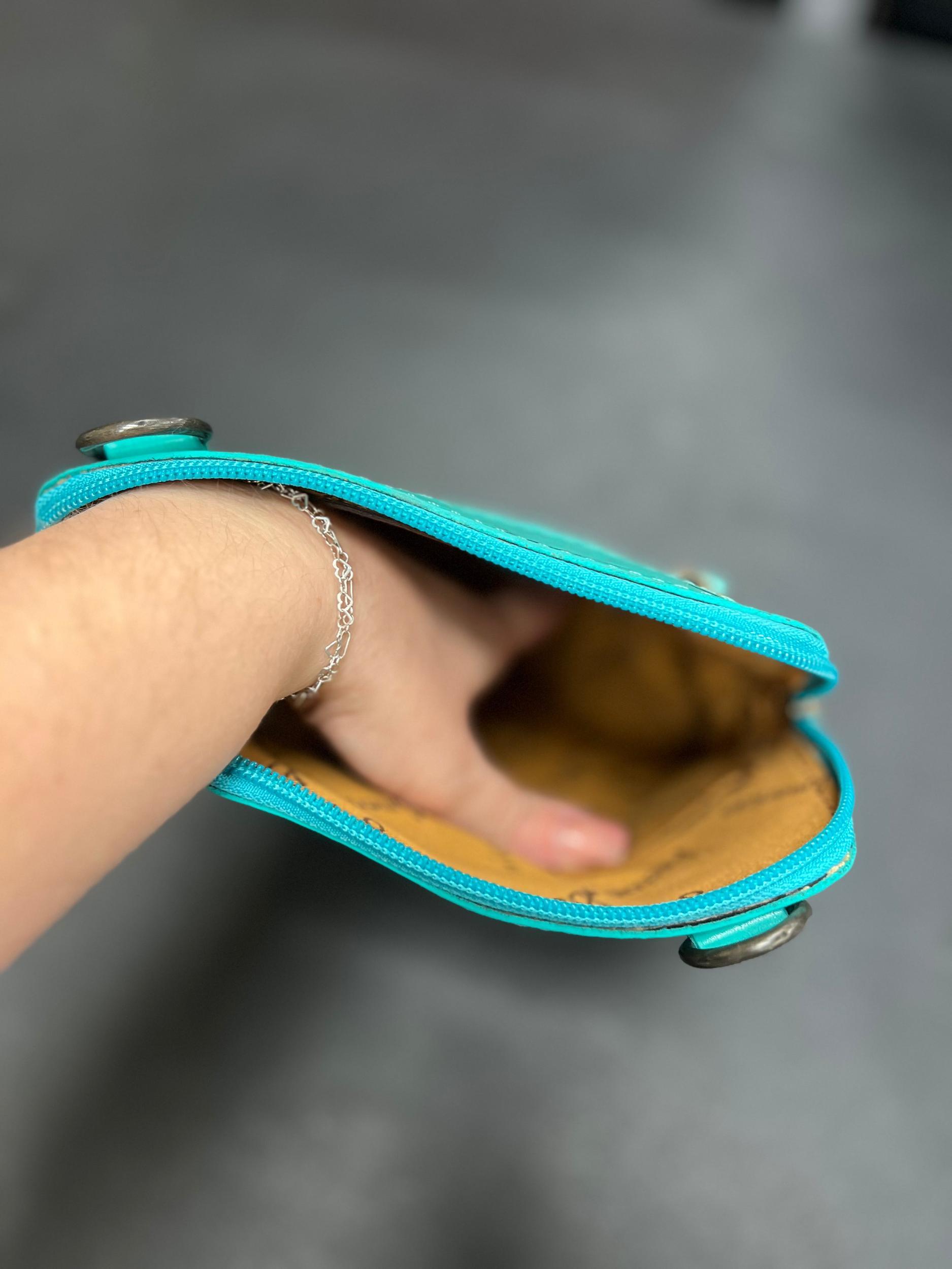 Darling Gardens of Turquoise Crossbody Product Image