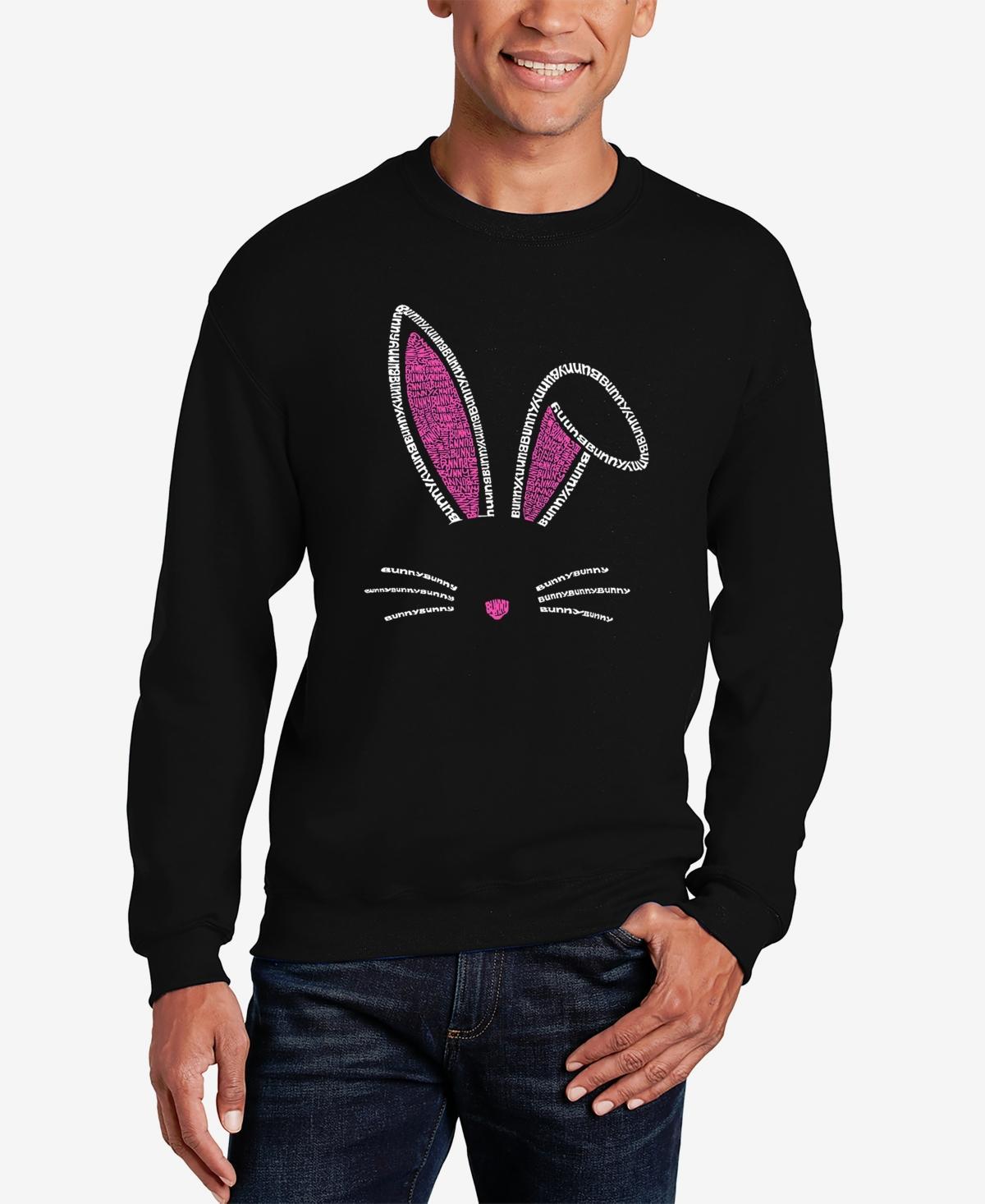 La Pop Art Mens Paws Flag Word Art Crewneck Sweatshirt Product Image
