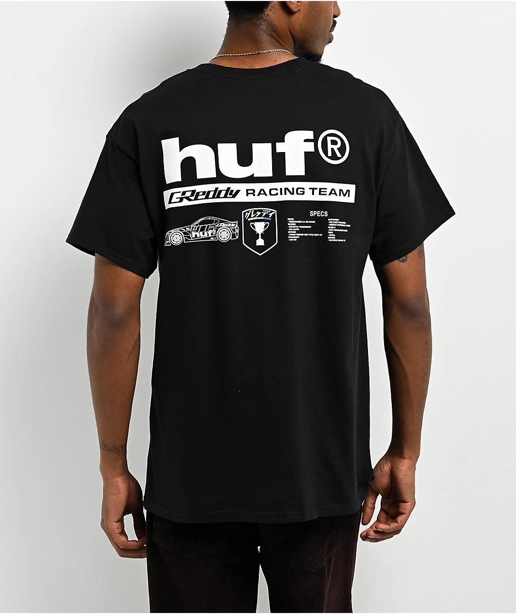 HUF x GReddy Performance Black T-Shirt Product Image