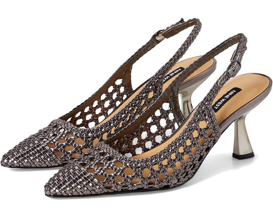 Sindreea Rhinestone Block Heel Slingback Pump Product Image