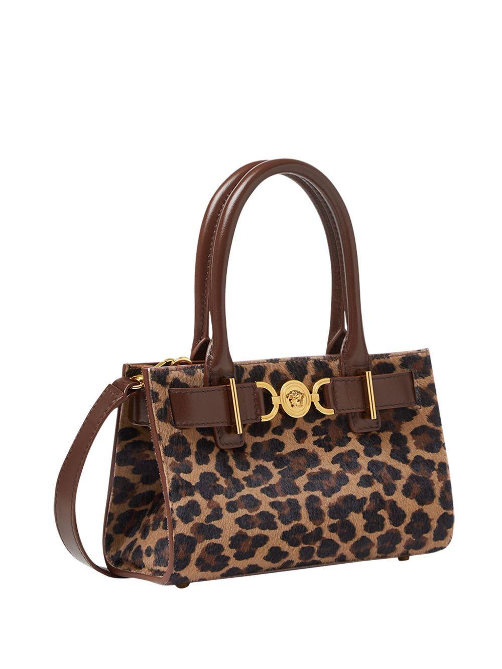 small Medusa &apos;95 leopard tote bag Product Image