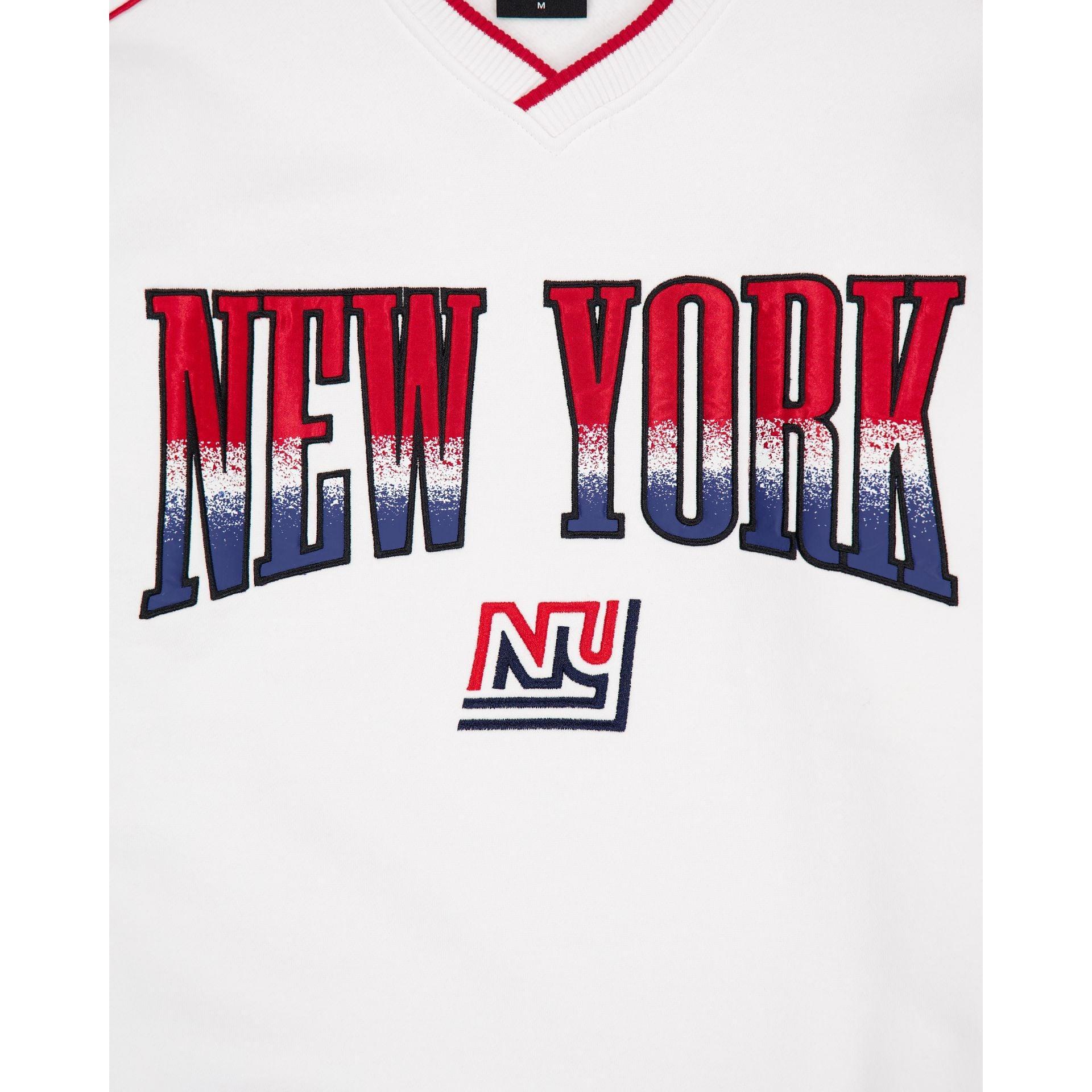 New York Giants Sport Classics White Crewneck Male Product Image