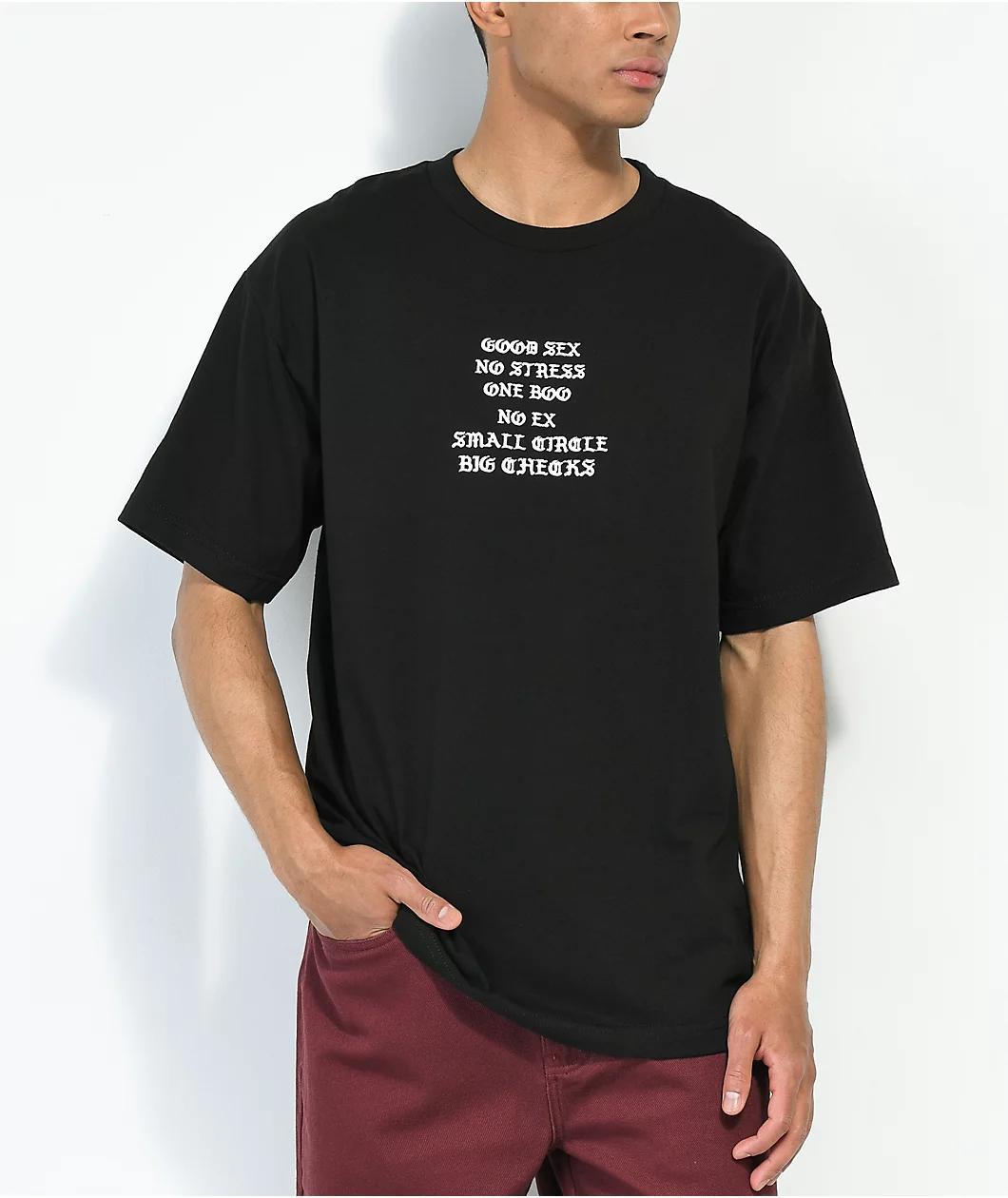 4Hunnid Fourever Good Sex V2 Black T-Shirt Product Image