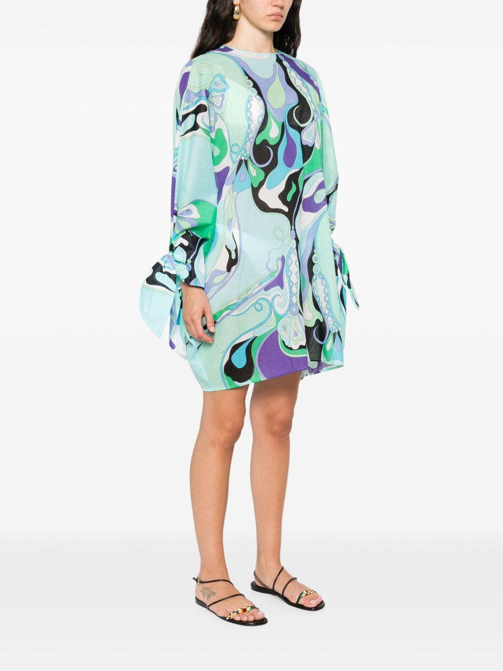 printed mini dress Product Image