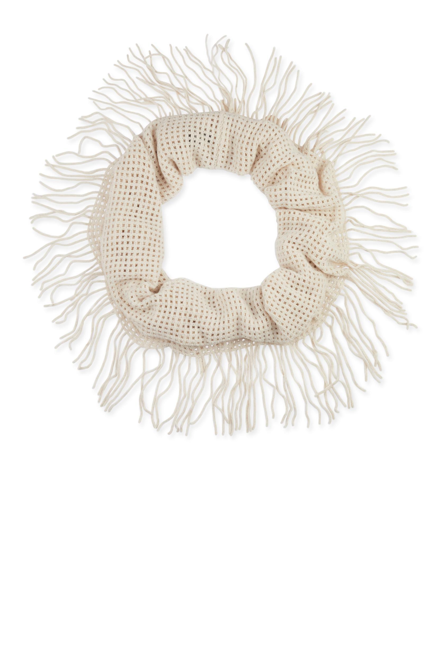 Fringe Infinity Scarf Female Product Image