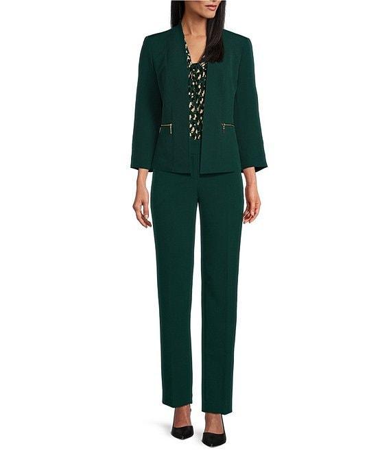 Kasper Stretch Crepe Slim Pant Product Image