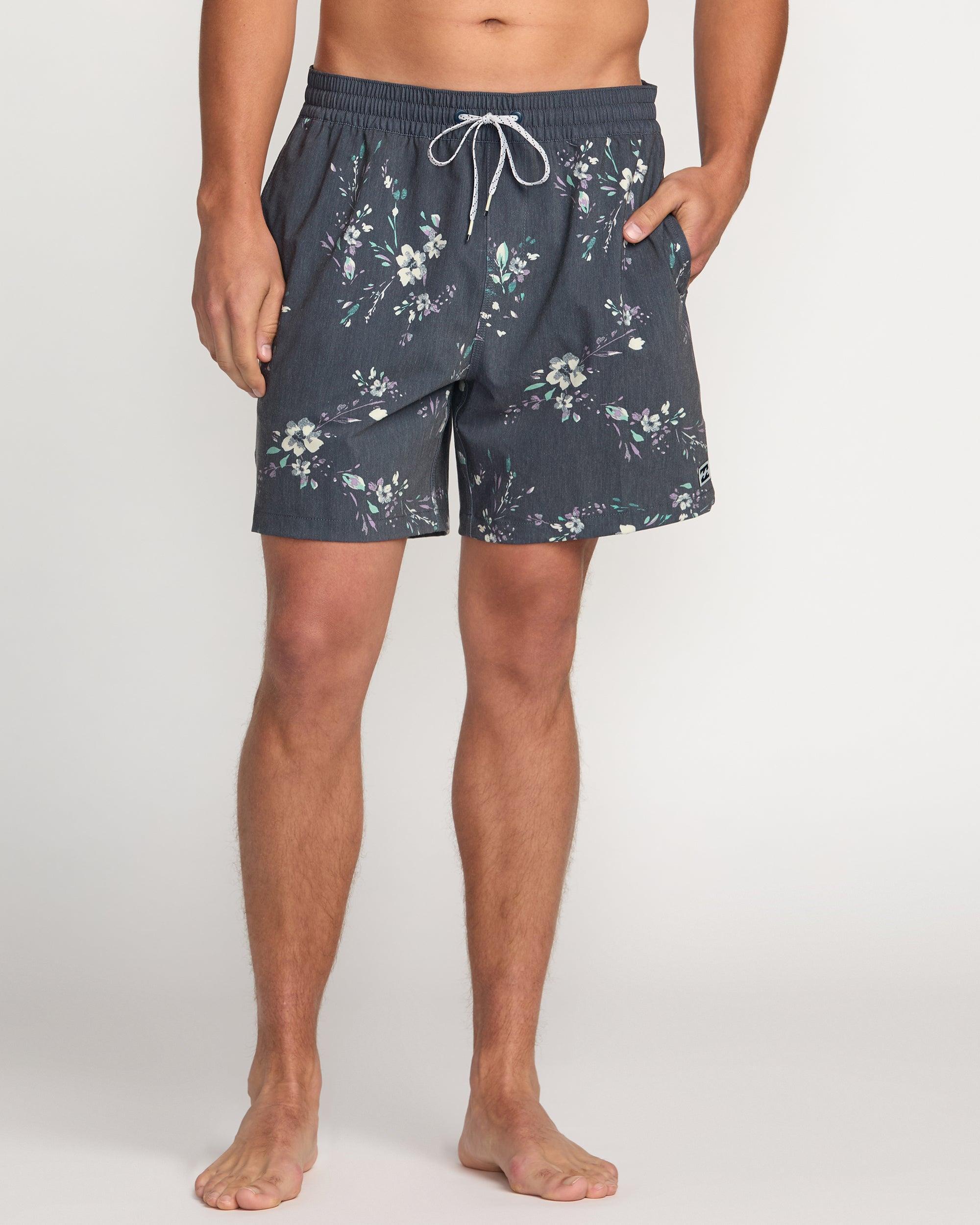 Dbah Panel Laybacks Swim Trunk - Green Ash Male Product Image