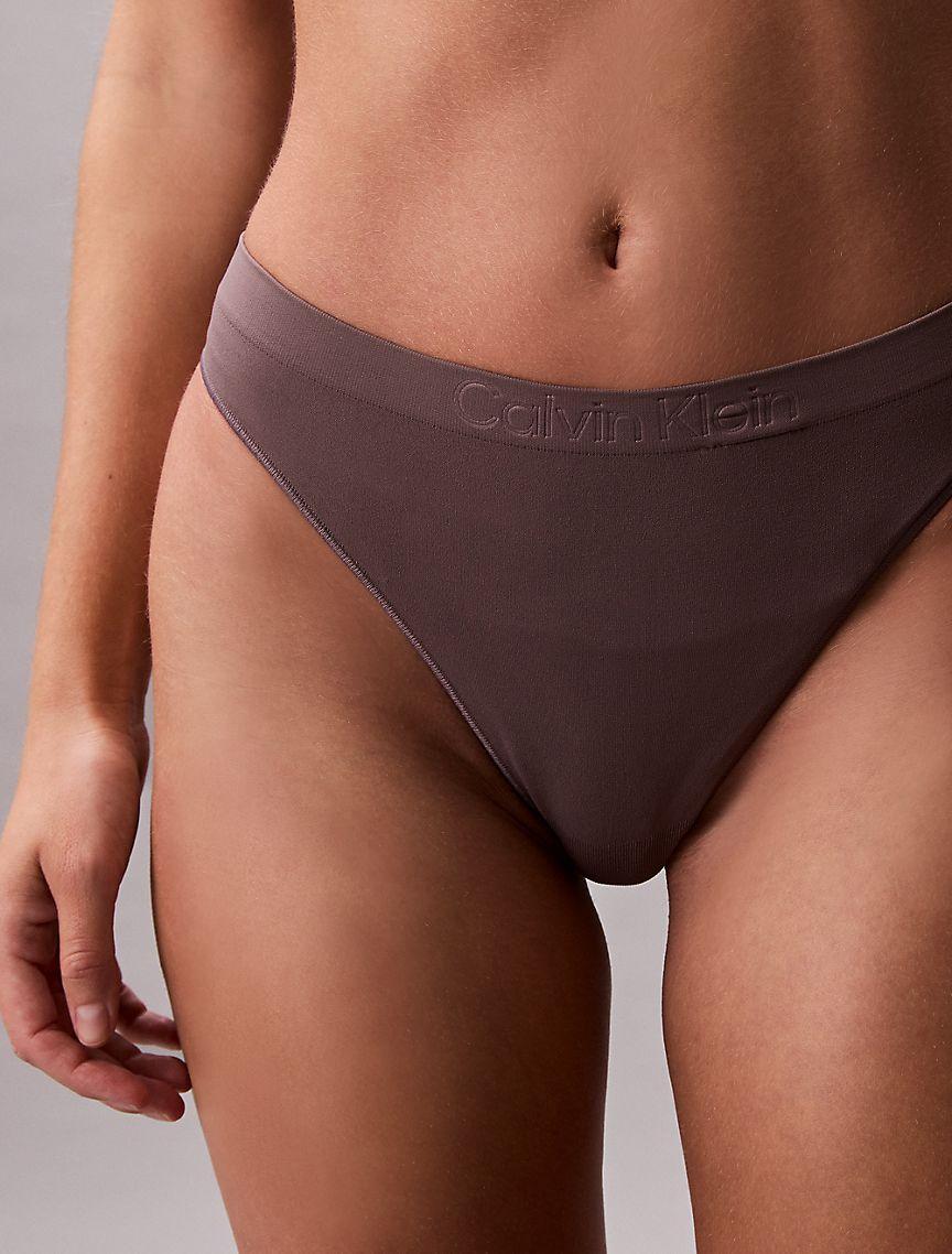 Calvin Klein Womens Bonded Flex Thong - Neutral Product Image