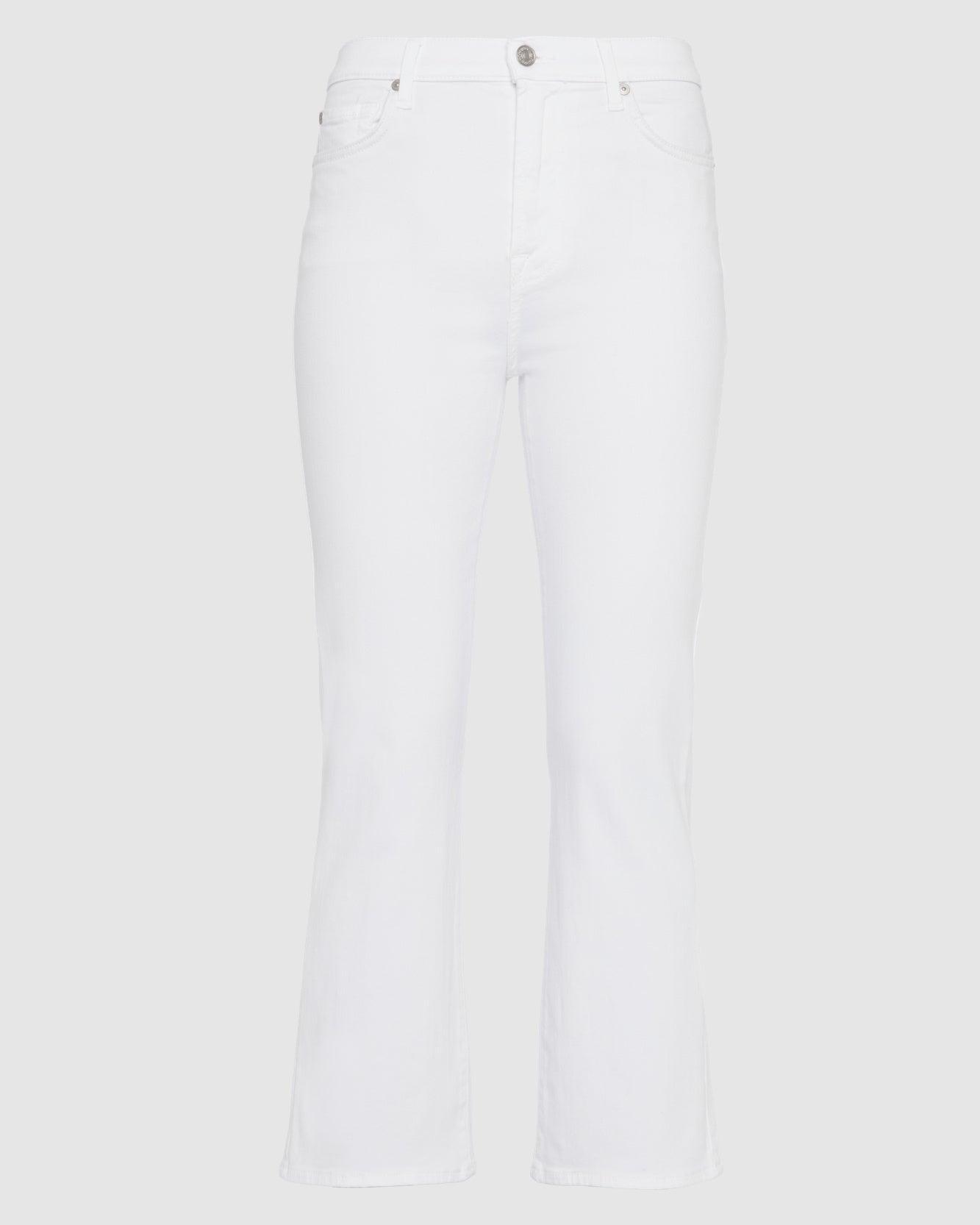 Womens High-Rise Stretch Slim Kick-Flare Jeans Product Image