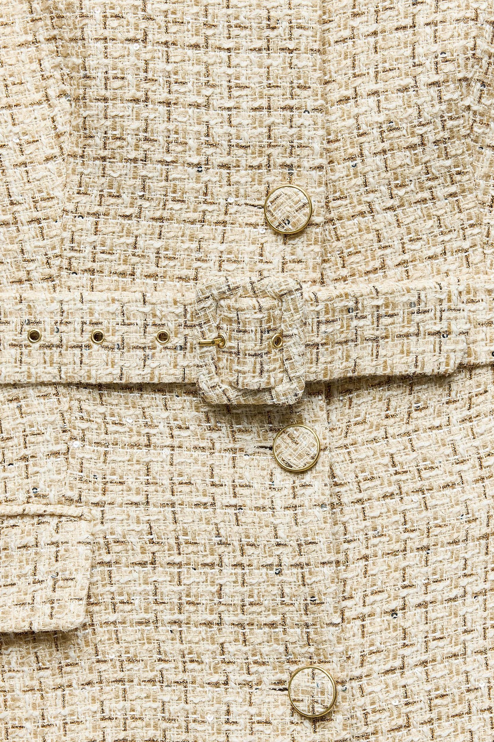STRUCTURED BELTED VEST Product Image