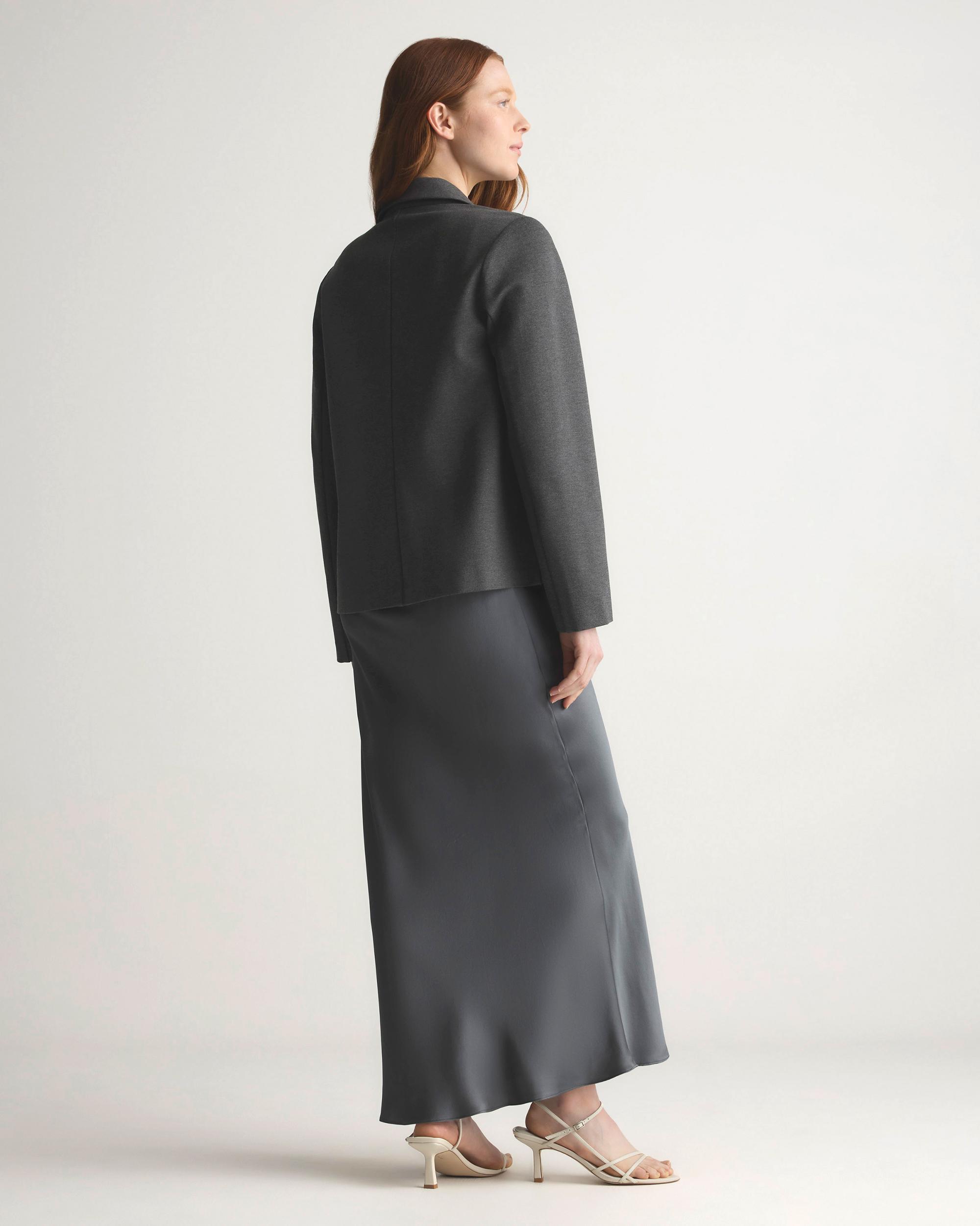 Quince | Women's Ultra-Stretch Ponte Open Blazer Rayon Product Image