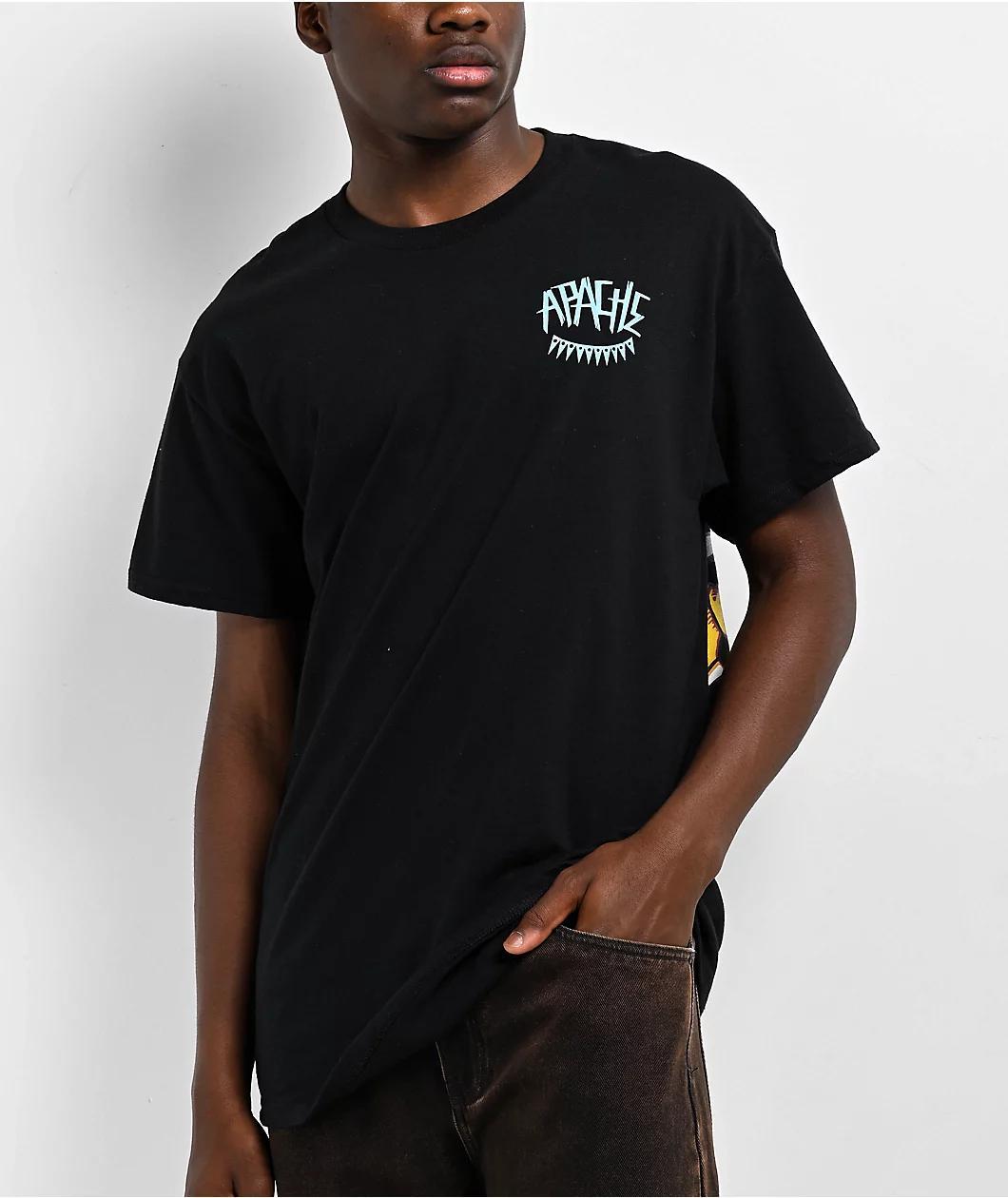 Apache Push Black T-Shirt Product Image