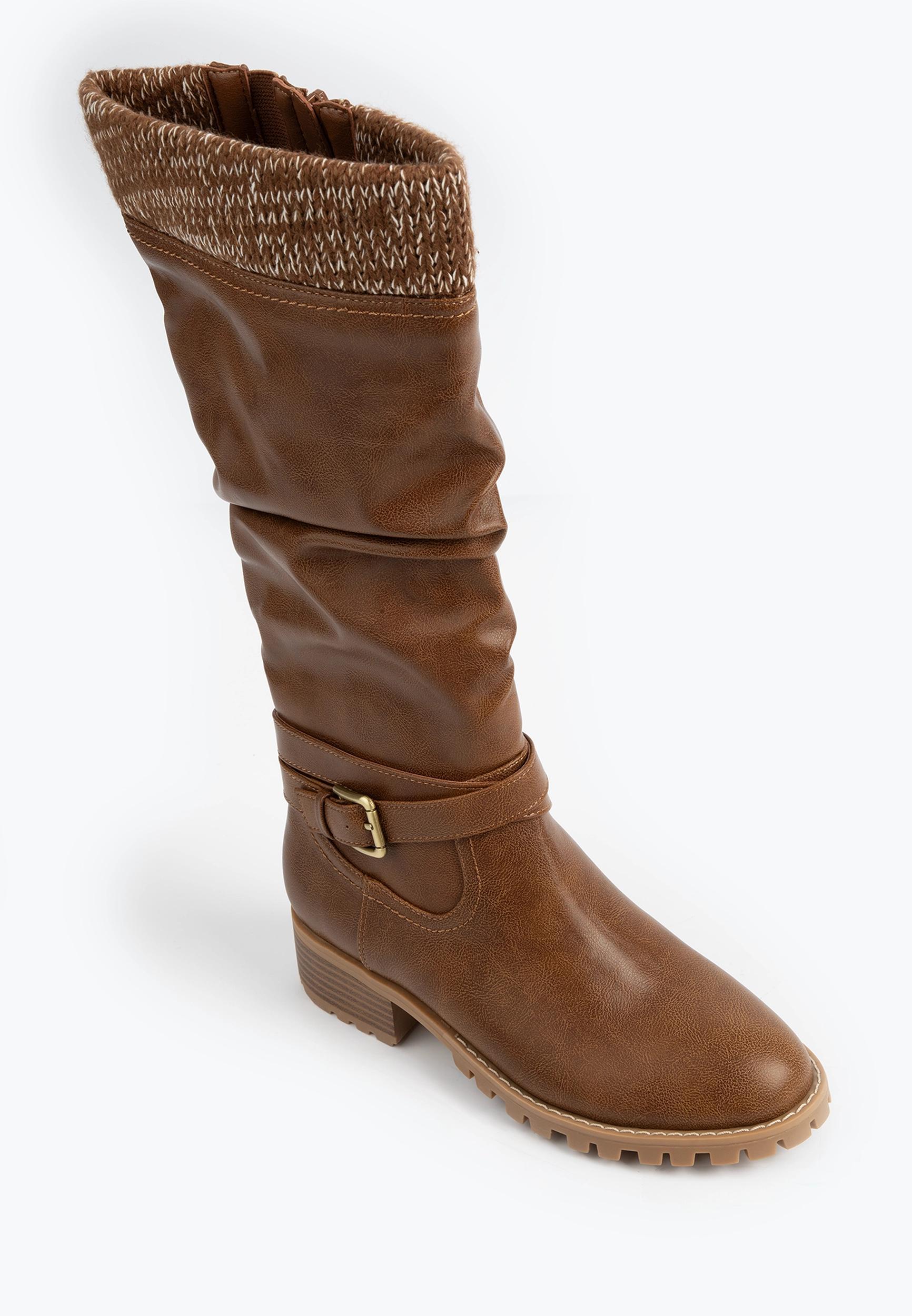 Maurices Womens Supercush Beverly Wide Calf Tall Boot Size 9 W Product Image