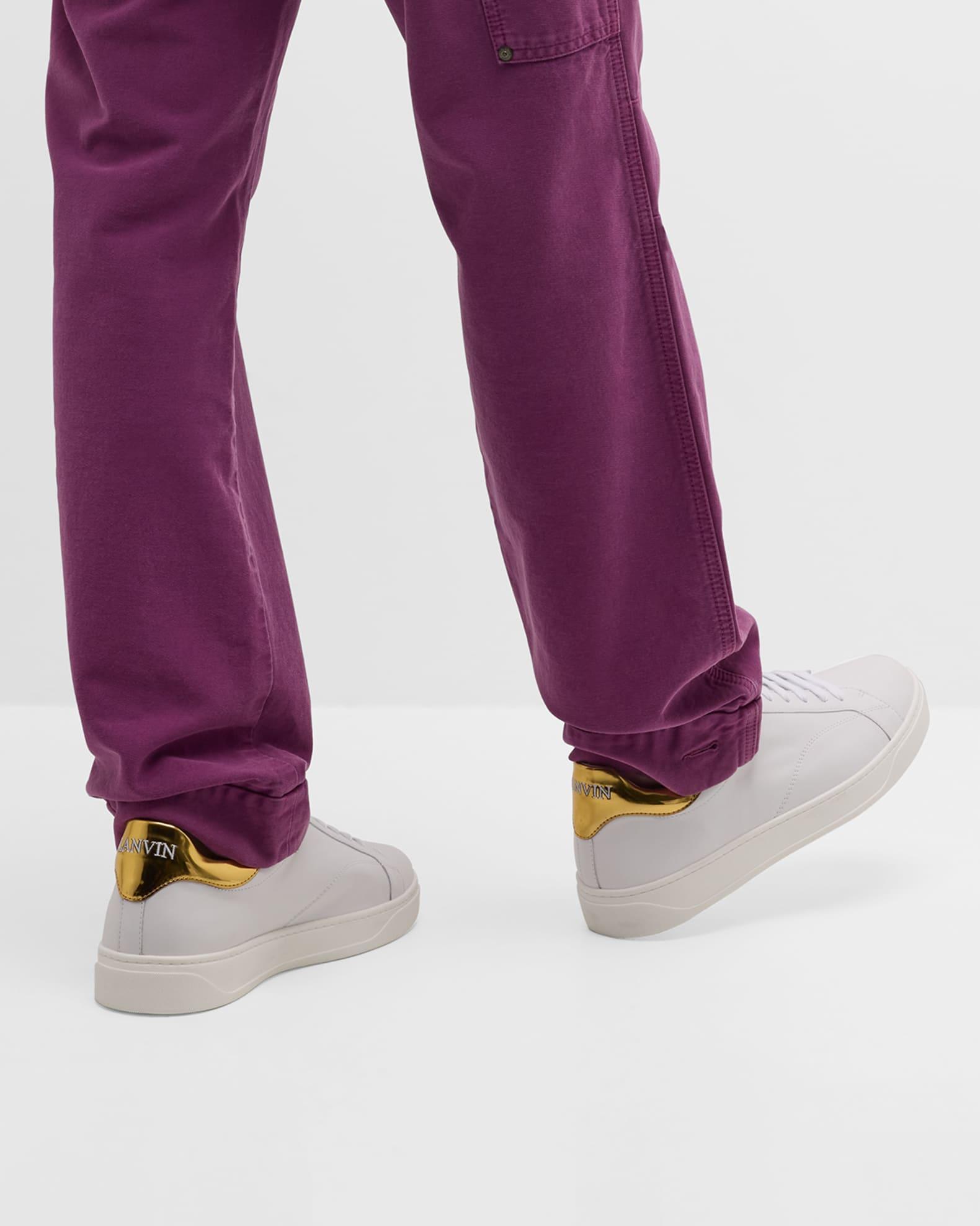 Men's DDB0 Leather Low-Top Sneakers Product Image