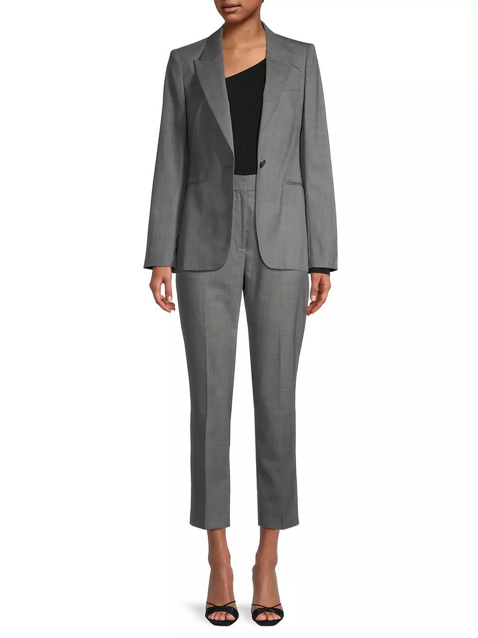 Layton Wool-Blend Crosshatch Jacket Product Image