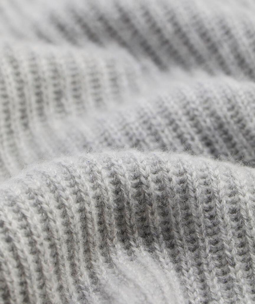 Cashmere Ribbed Scarf Product Image