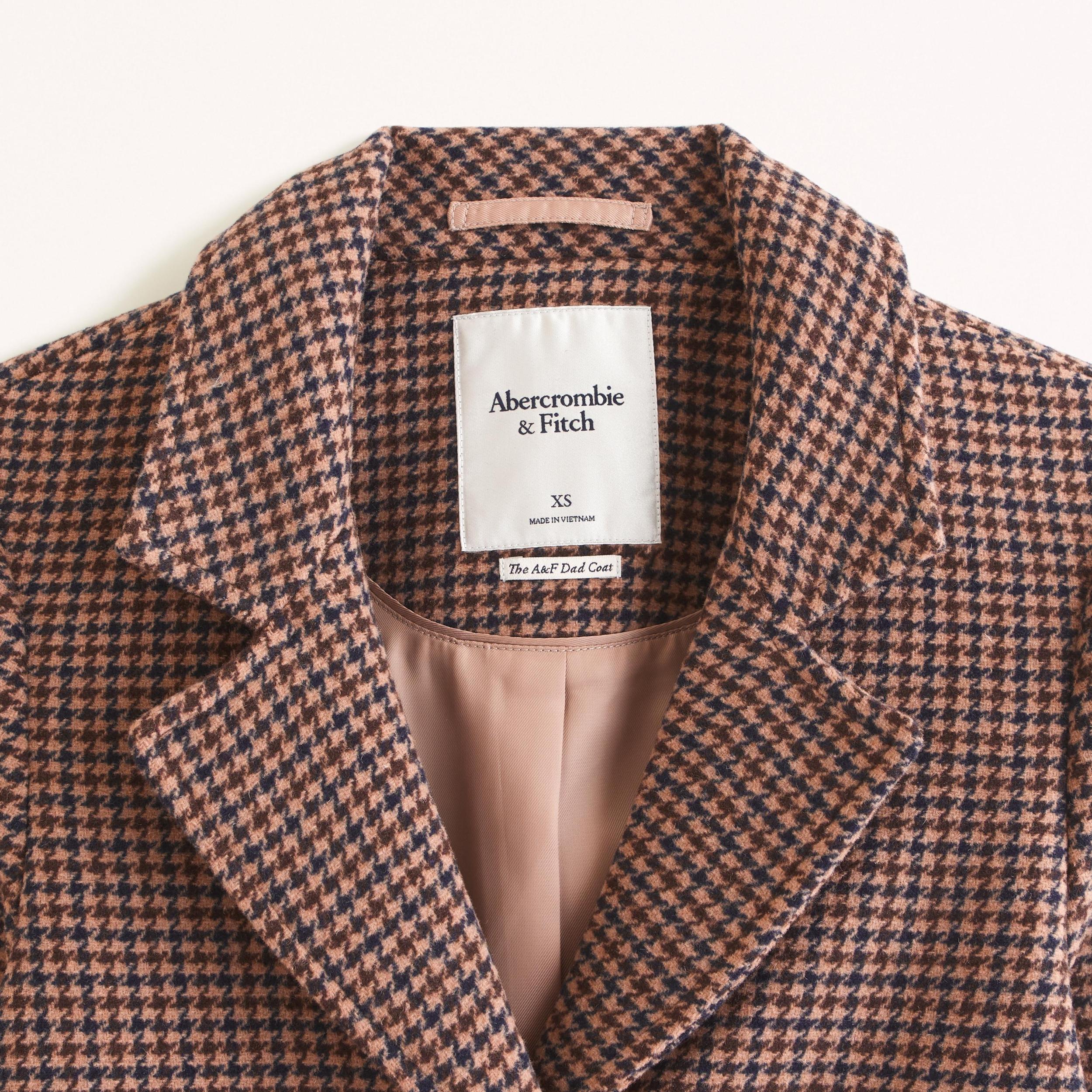 Wool-Blend Dad Coat Product Image