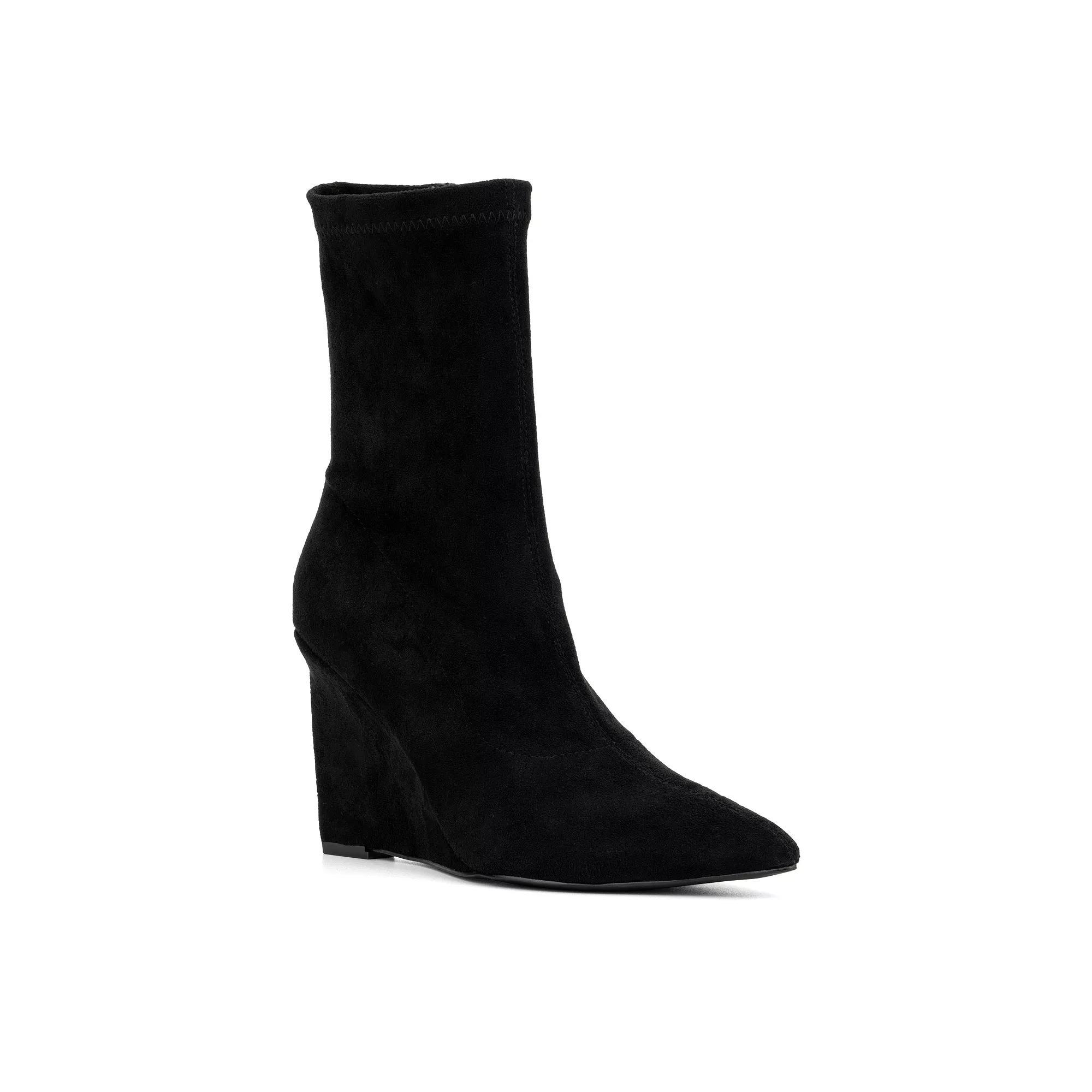 New York & Company Odette Womens Wedge Ankle Boots Product Image