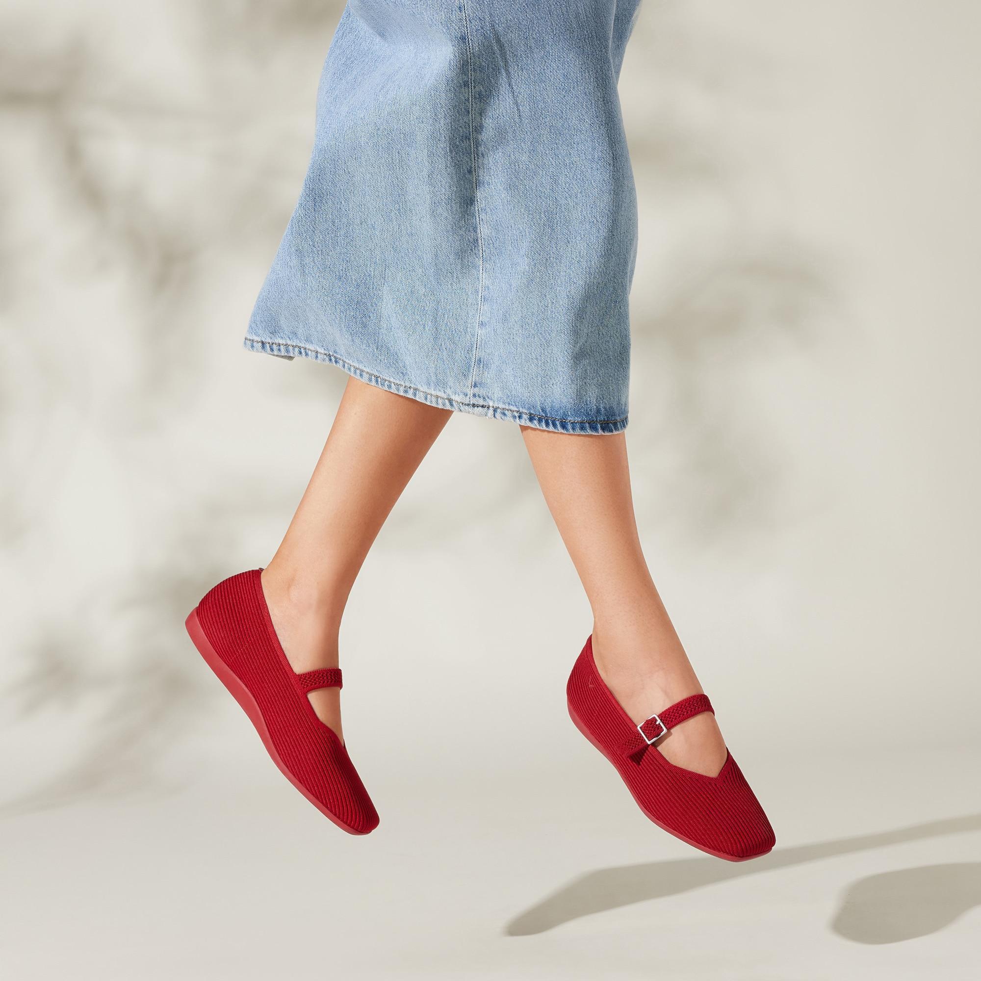Lightweight Square-Toe Mary-Jane (Margot Walker Mary-Jane) Product Image