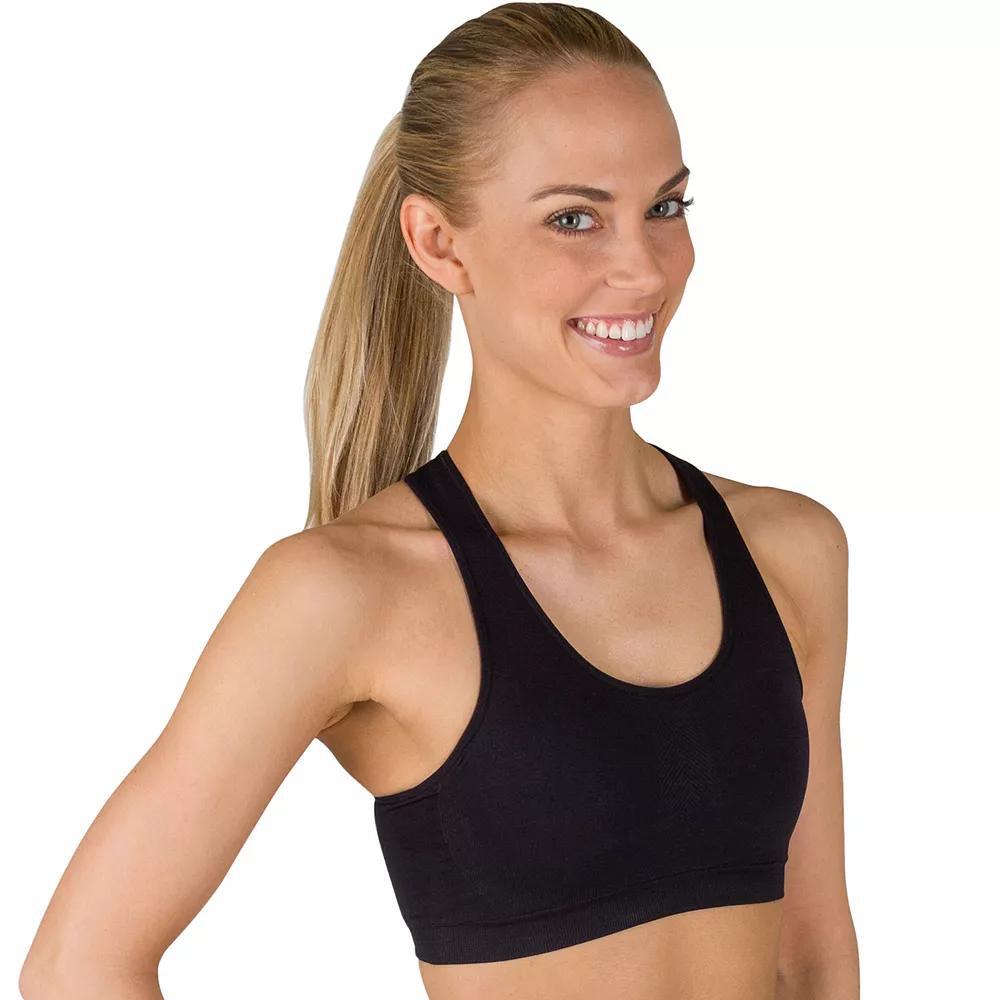 Jockey Sport Bra: Seamless Medium-Impact Sports Bra 6997, Womens Product Image