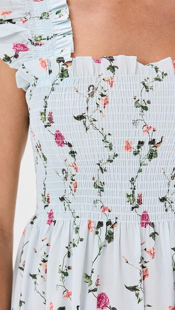 Hill House Home The Ellie Nap Dress in Pond Floral | Shopbop Product Image