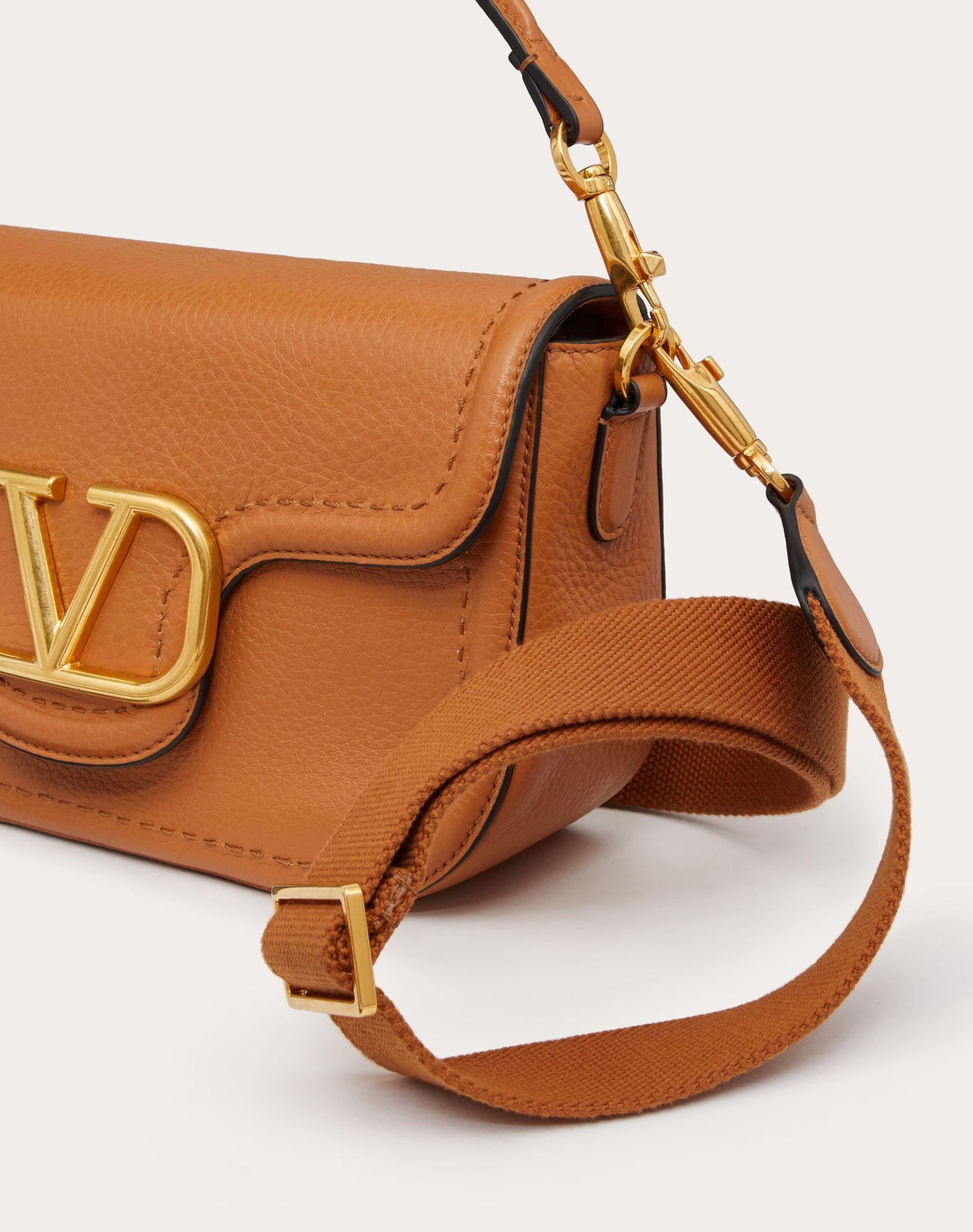 Valentino Garavani Alltime Grainy Calfskin Shoulder Bag Product Image