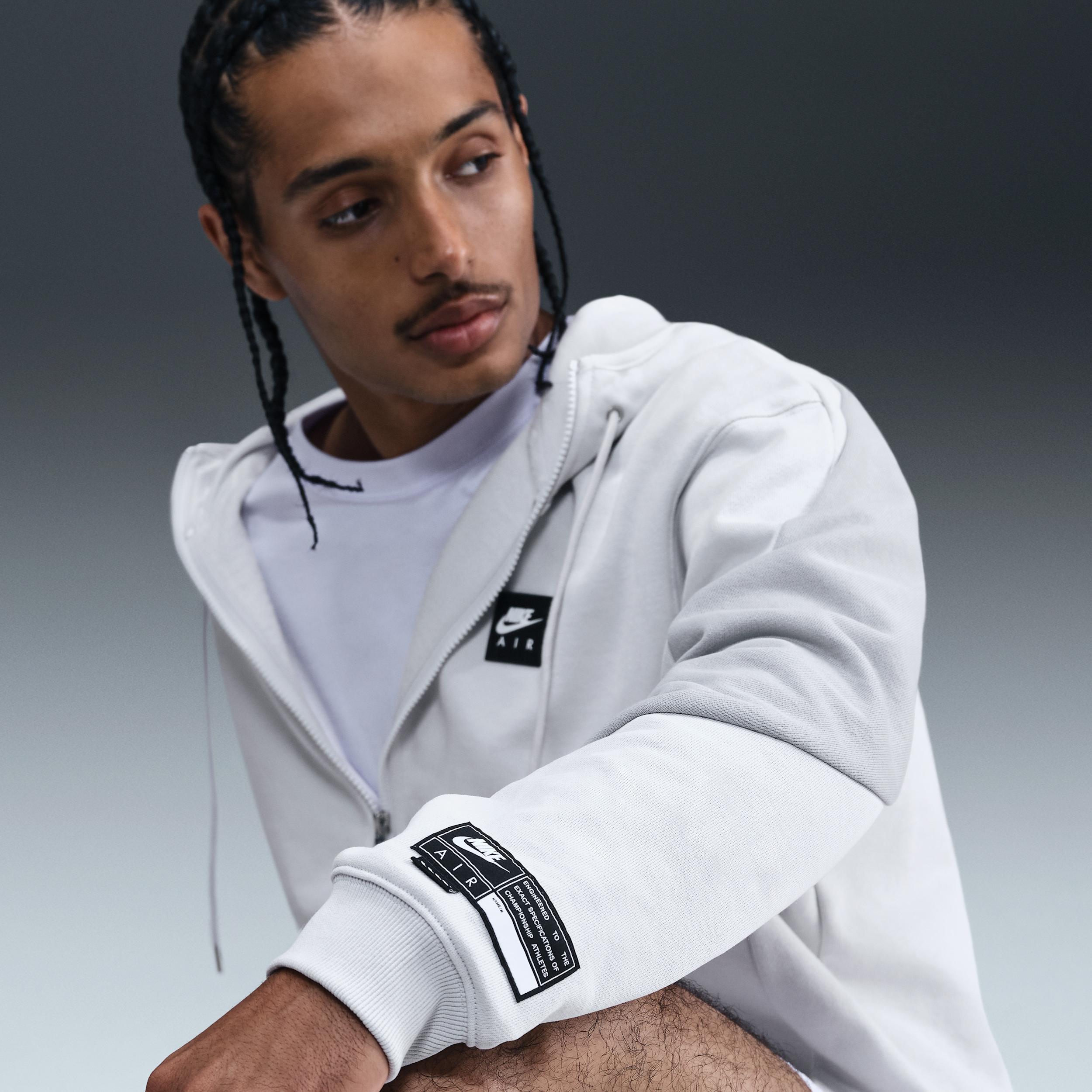Nike Men's Air Full-Zip Fleece Hoodie Product Image