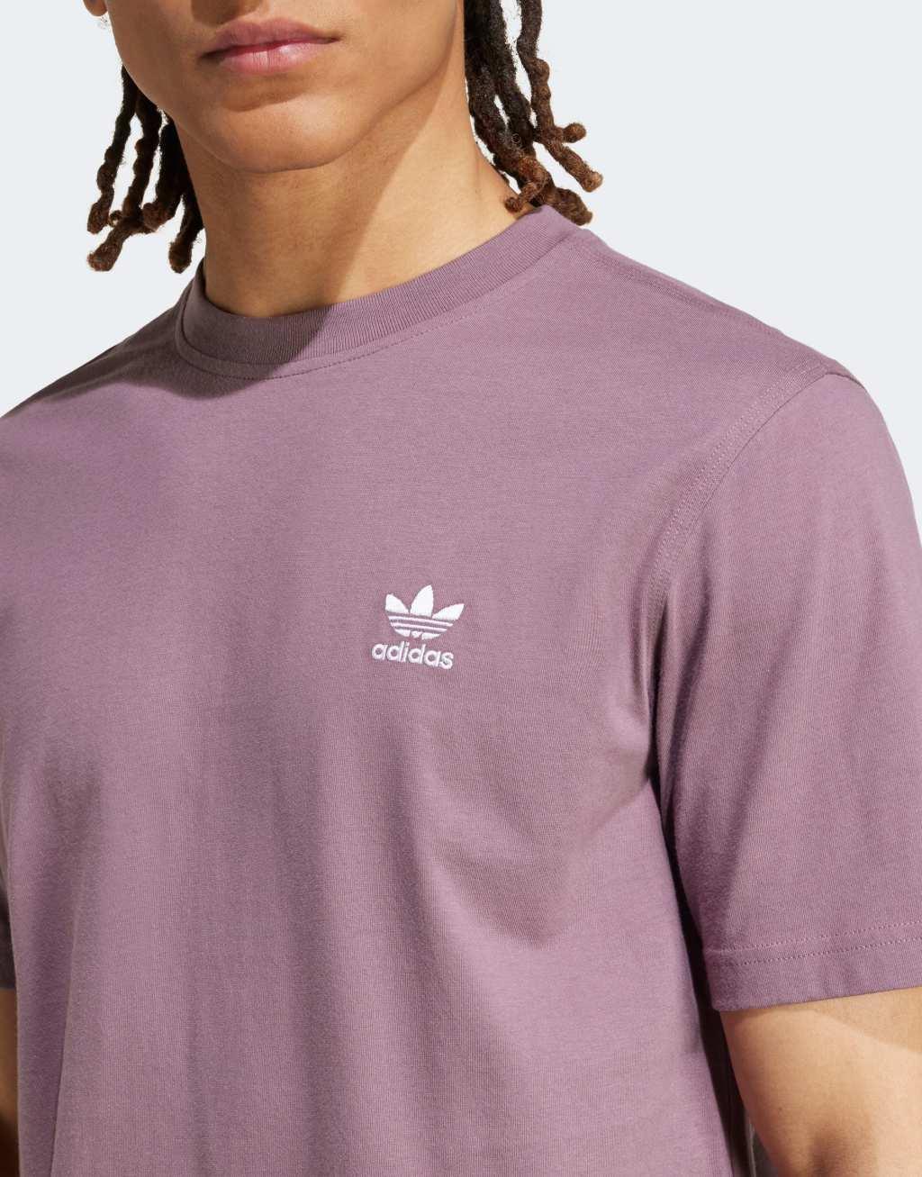 adidas Originals Essentials T-shirt in purple Product Image