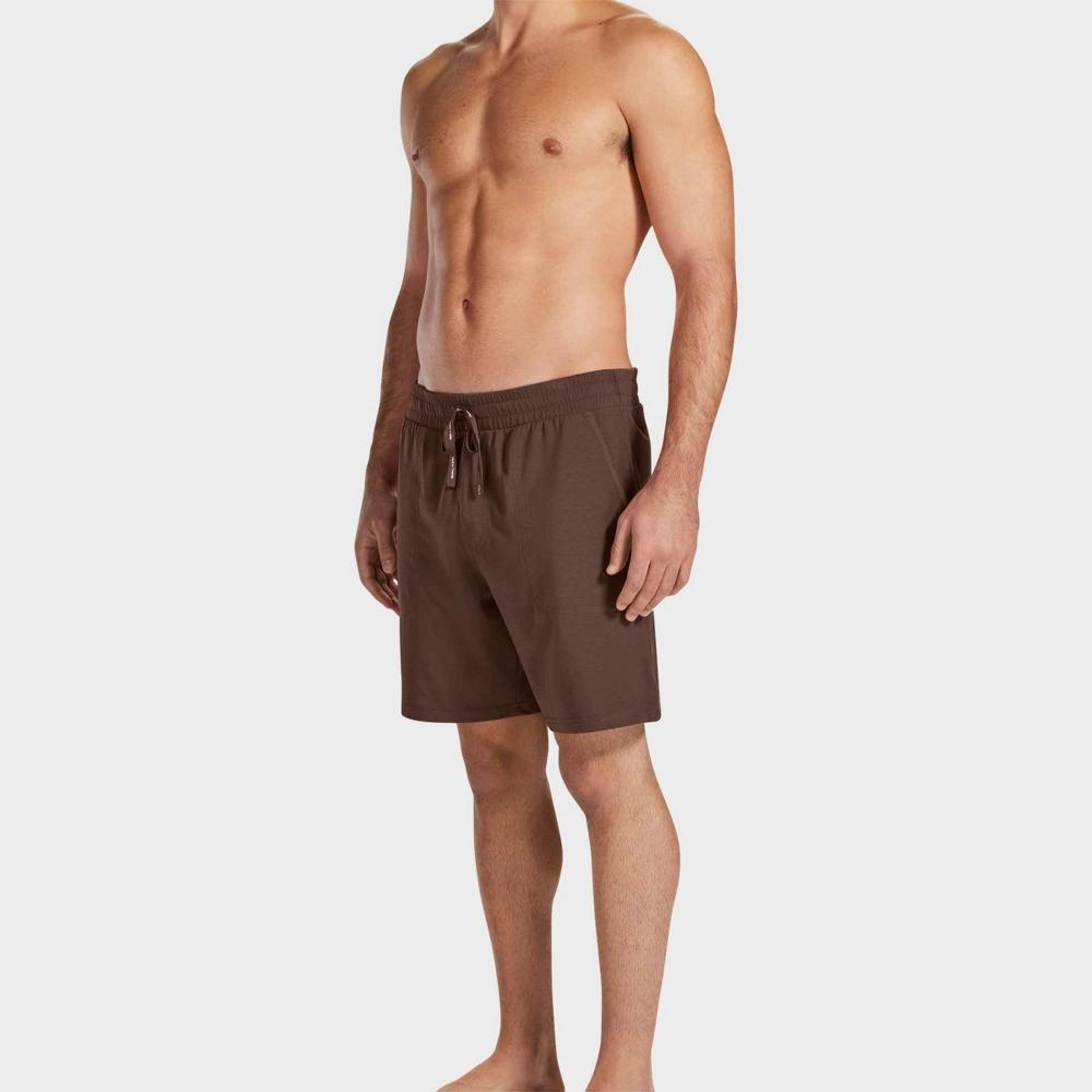 Pair of Thieves Men's Super Soft Lounge Pajama Shorts - Dark Brown M Product Image