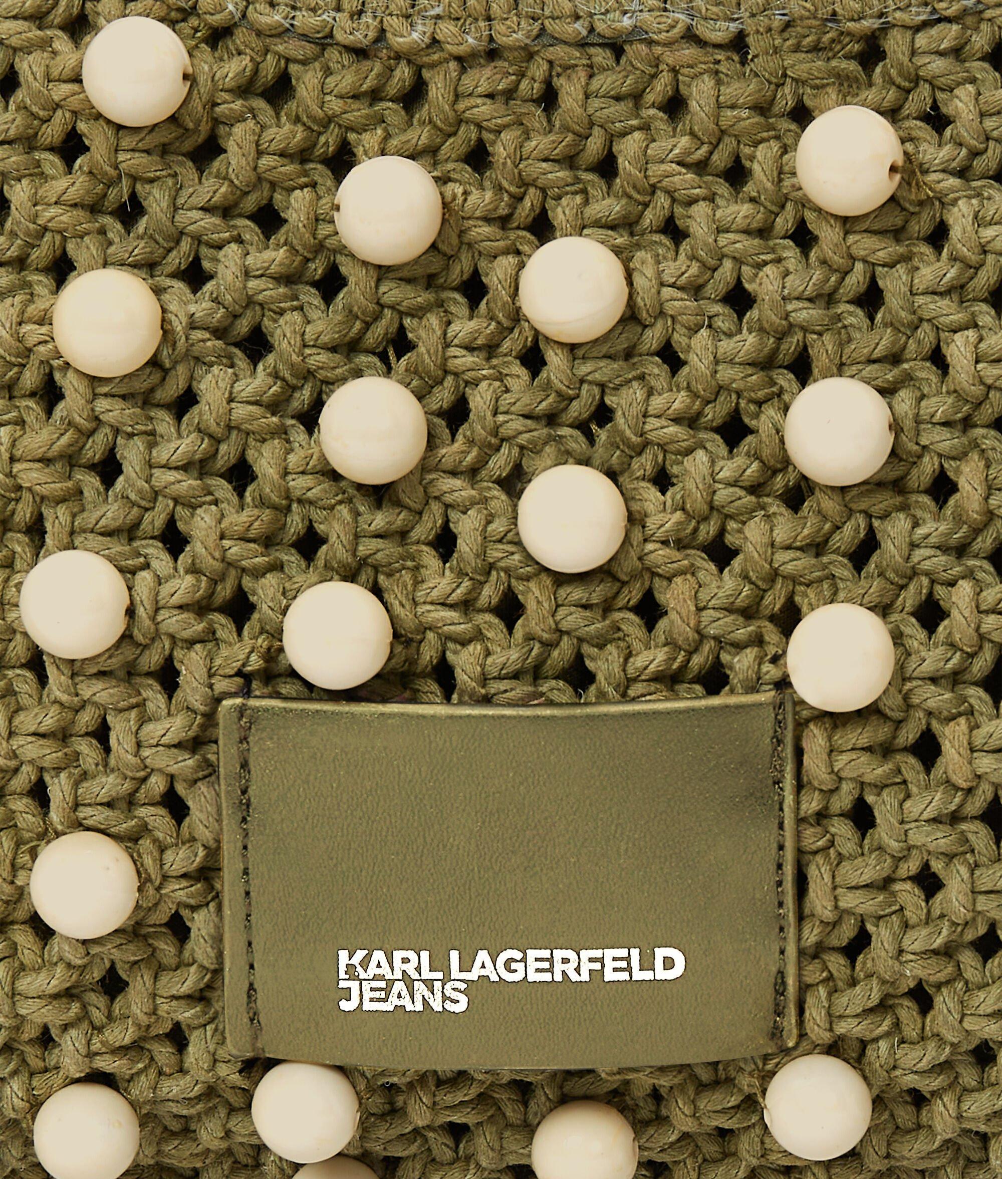 CROCHET BEADED SHOULDER BAG Product Image