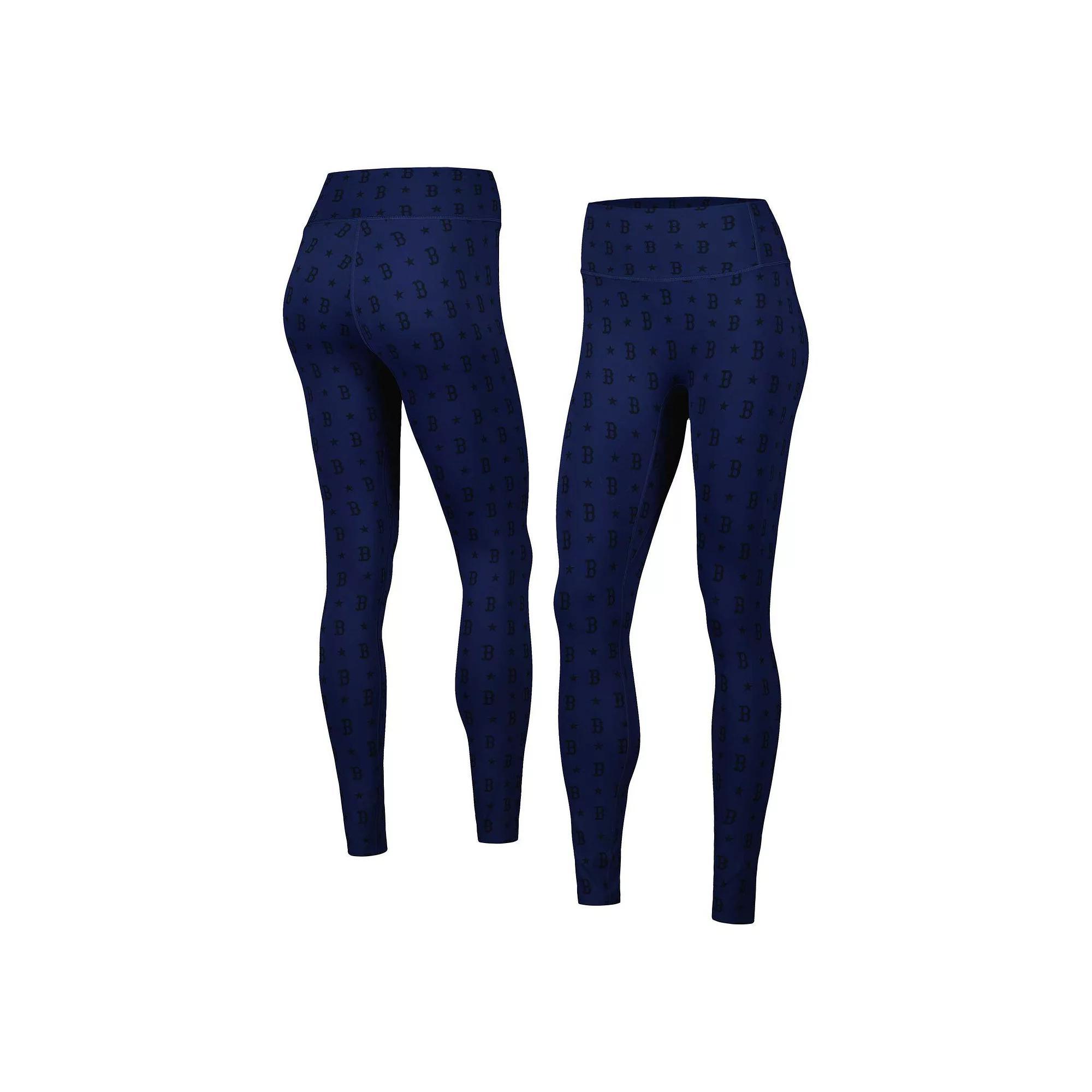 Women's Terez Navy Boston Red Sox Tonal Leggings, Size: XL, Blue Product Image