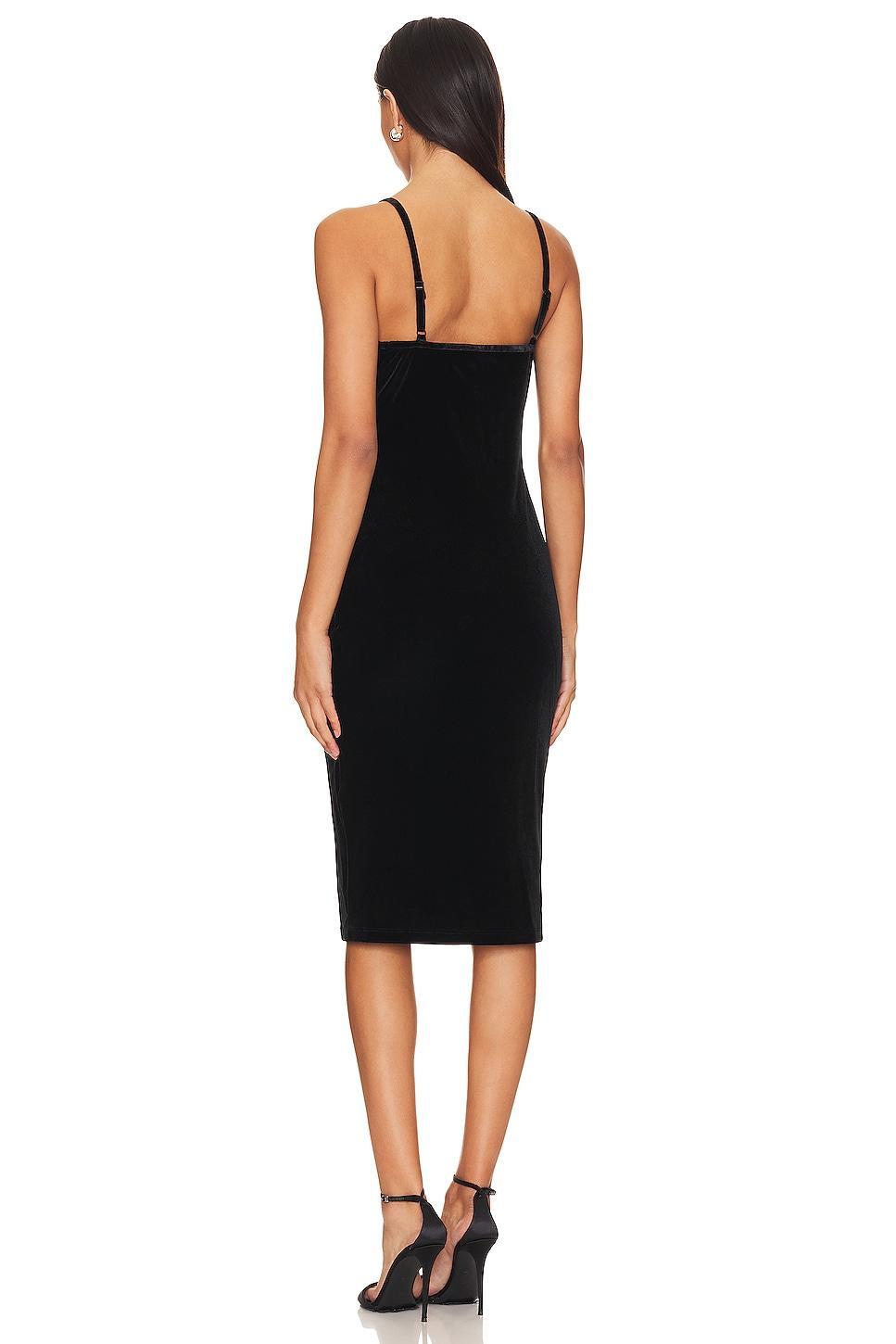 Bias Velvet Midi Slip Dress 1. STATE Product Image