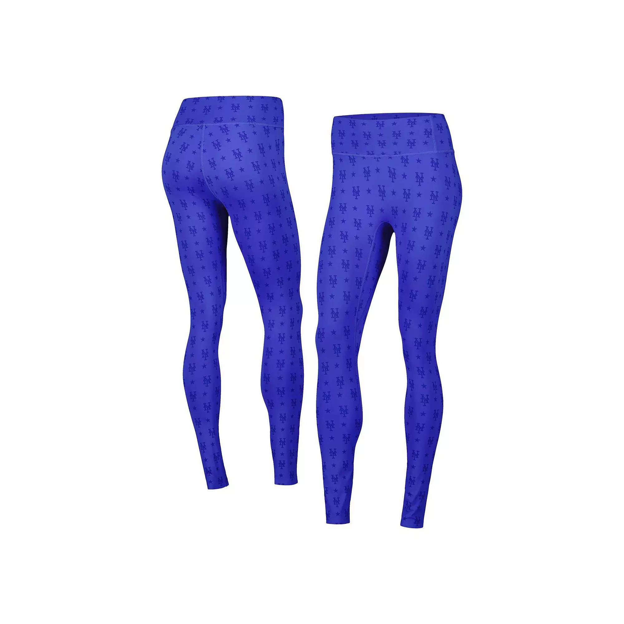Women's Terez Royal New York Mets Tonal Leggings, Size: XL, Blue Product Image