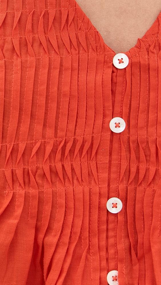 Sea Zora Solid Button Down Top | Shopbop Product Image