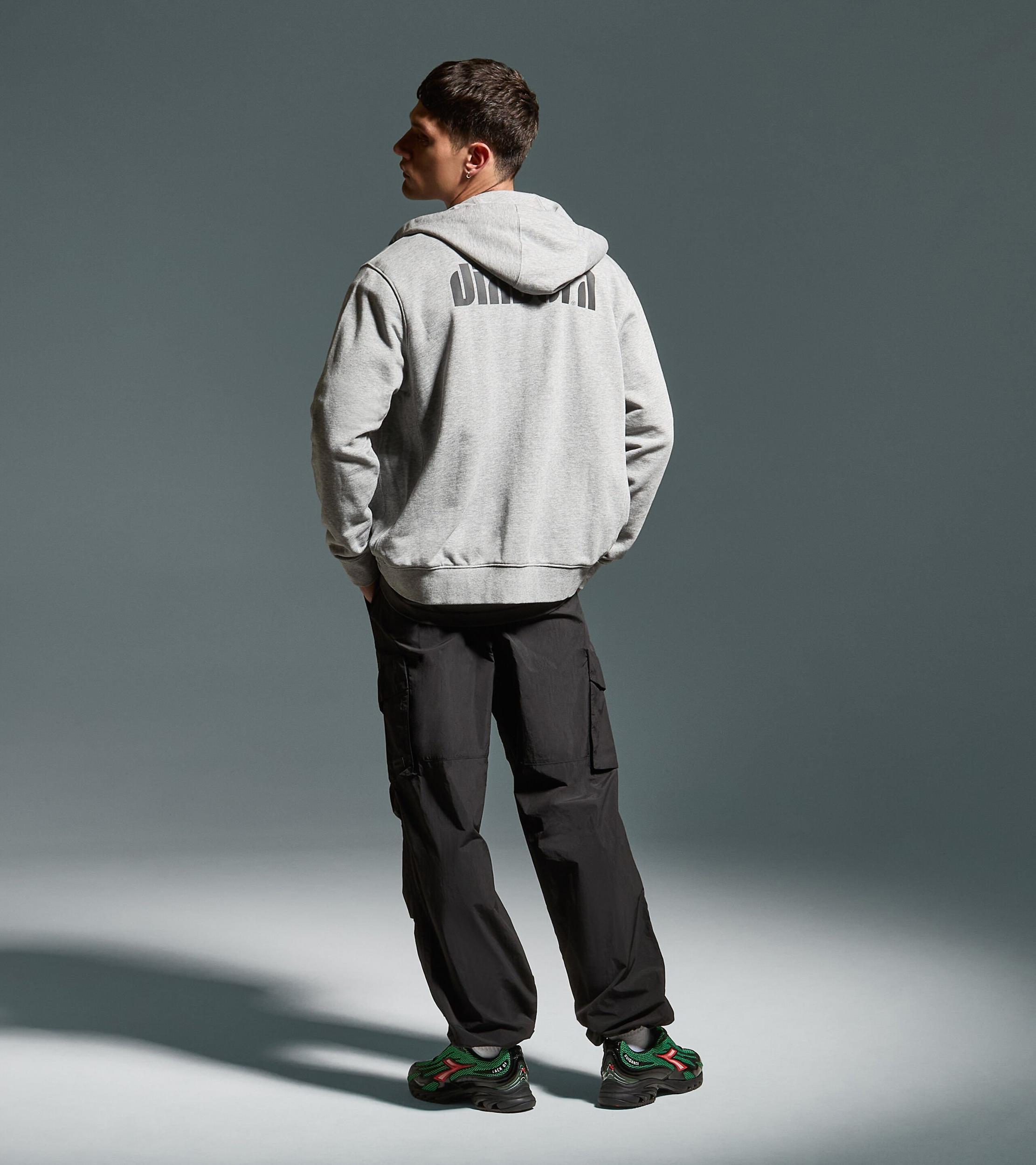 L. FULL-ZIP ATHLETIC LOGO TRACKSUIT grey Product Image