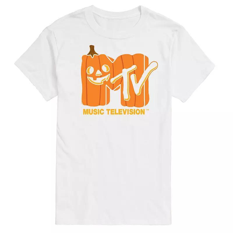 Big & Tall MTV Jack O Lantern Logo Graphic Tee, Mens Product Image