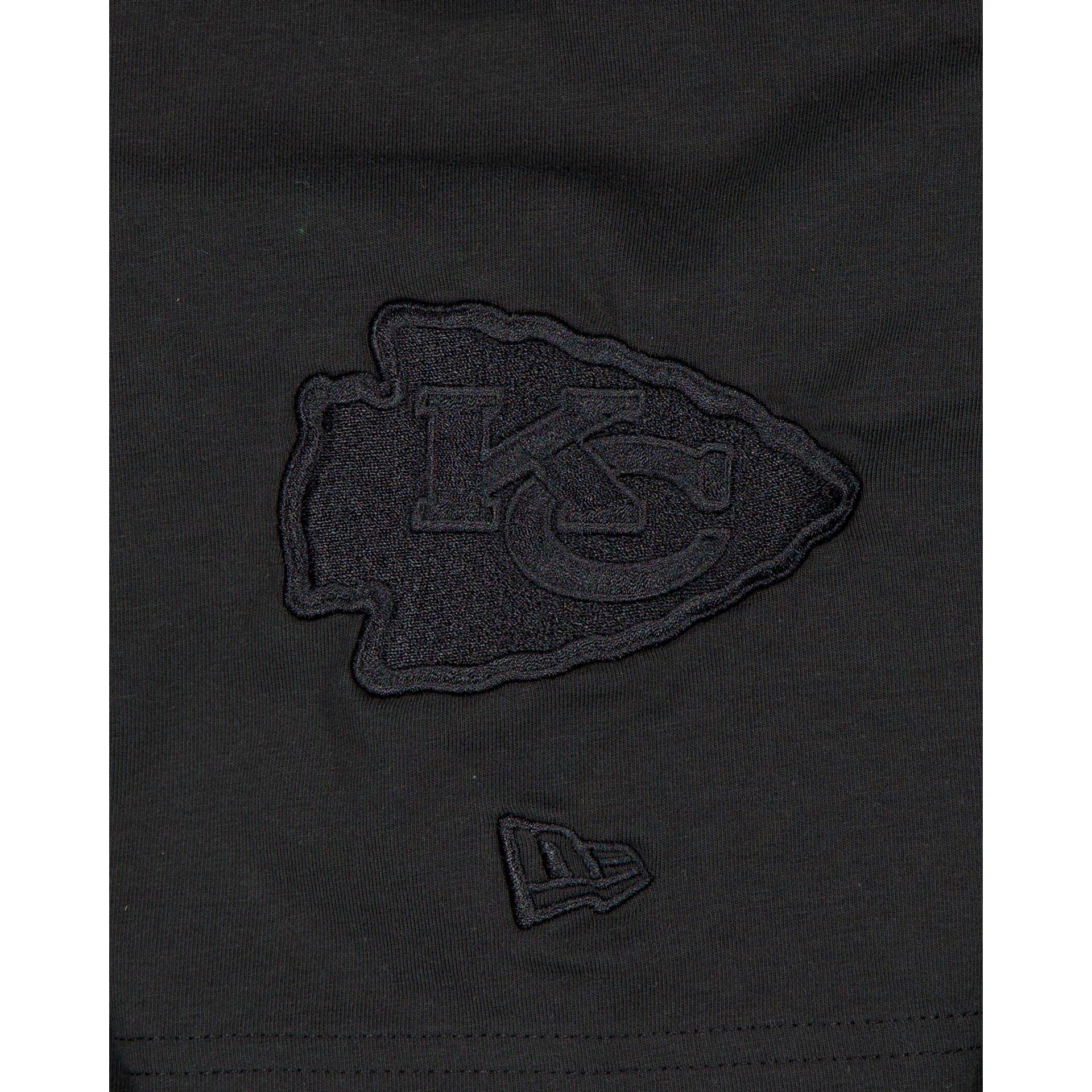Kansas City Chiefs Black on Black Logo Select T-Shirt Male Product Image