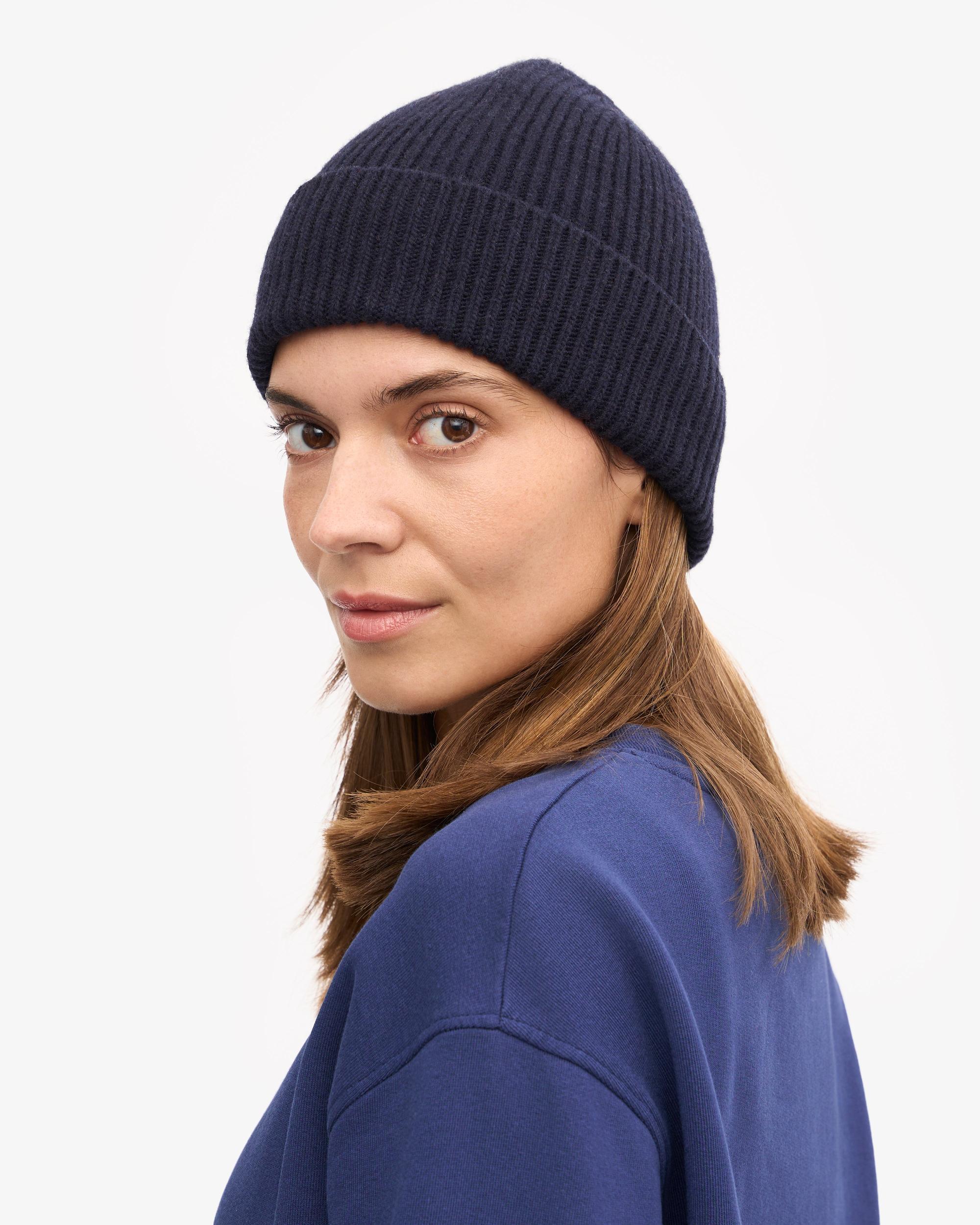 Merino Wool Beanie - Scarlet Red Product Image