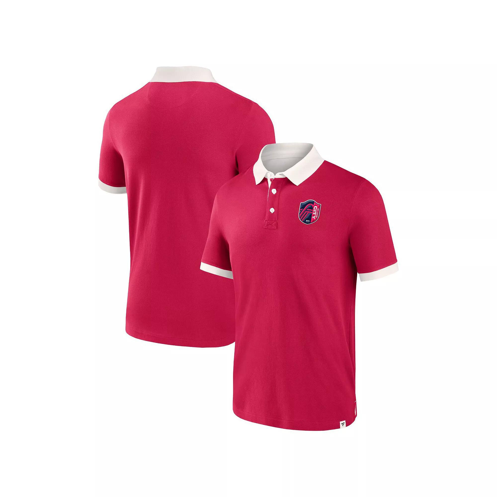 Men's Fanatics Branded Black Austin FC Second Period Polo Shirt, Size: Large, Afc Black Product Image