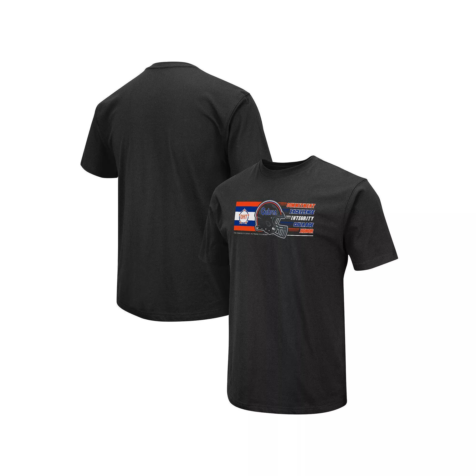 Men's Colosseum  Black Florida Gators OHT Military Appreciation Field T-Shirt, Size: Medium Product Image