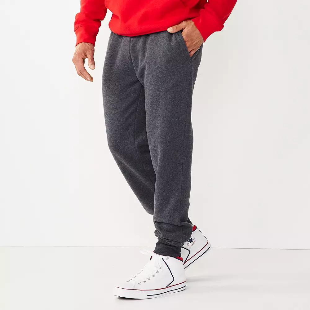 Men's Tek Gear® Ultra Soft Fleece Joggers, Size: Large, Nolan Beige Product Image