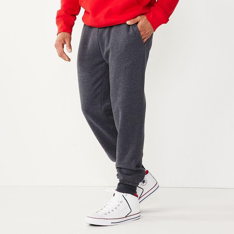 Men's Tek Gear® Ultra Soft Fleece Joggers, Size: Large, Nolan Beige Product Image
