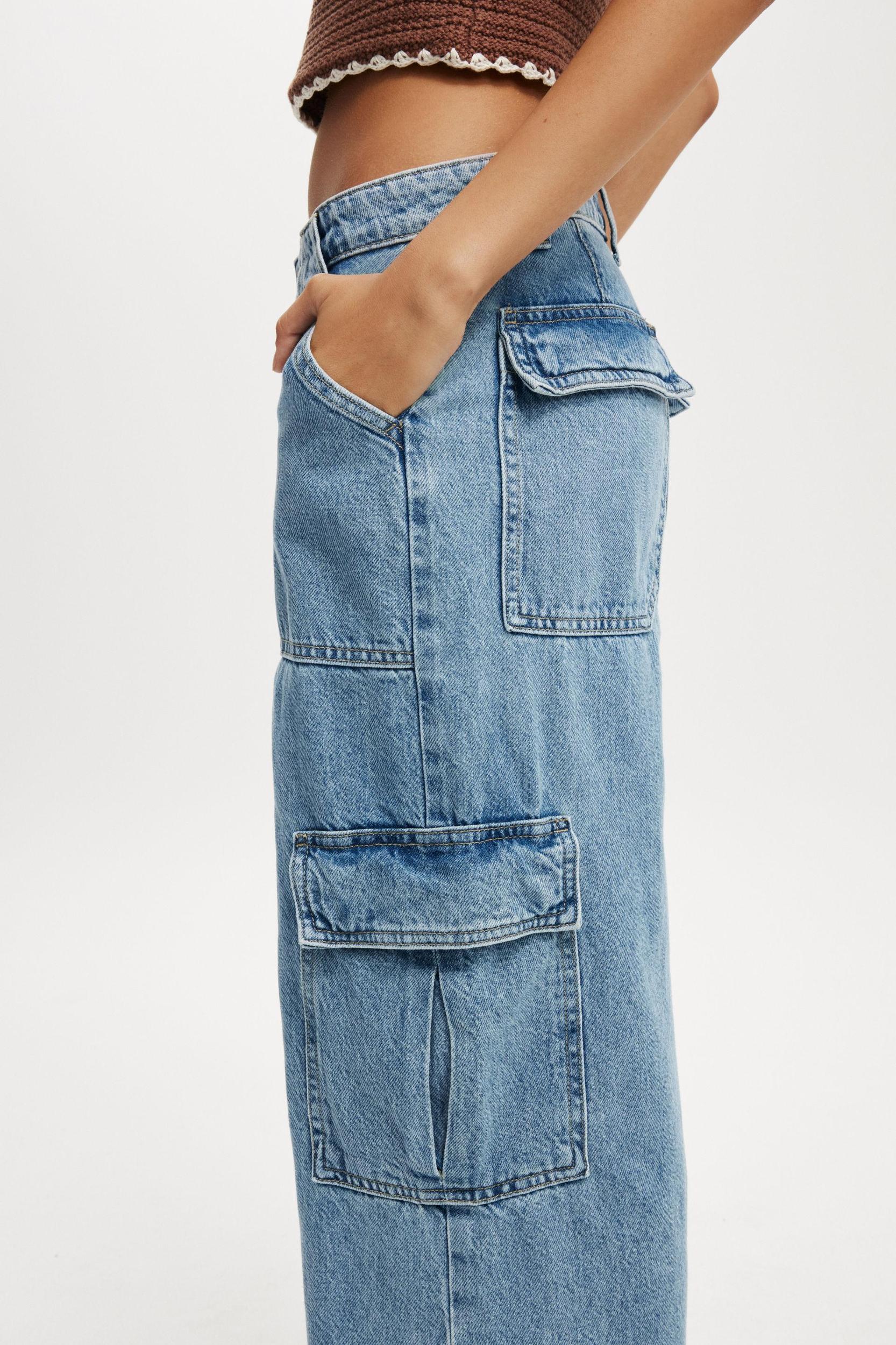 Relaxed Cargo Jean Product Image