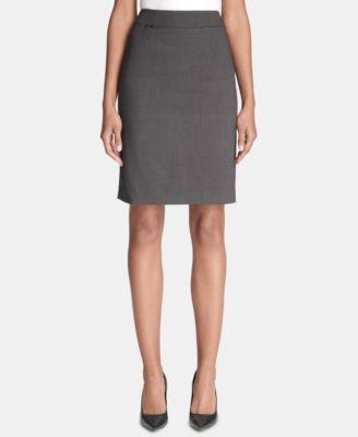 Calvin Klein Womens Pencil Skirt, Regular & Petite Product Image