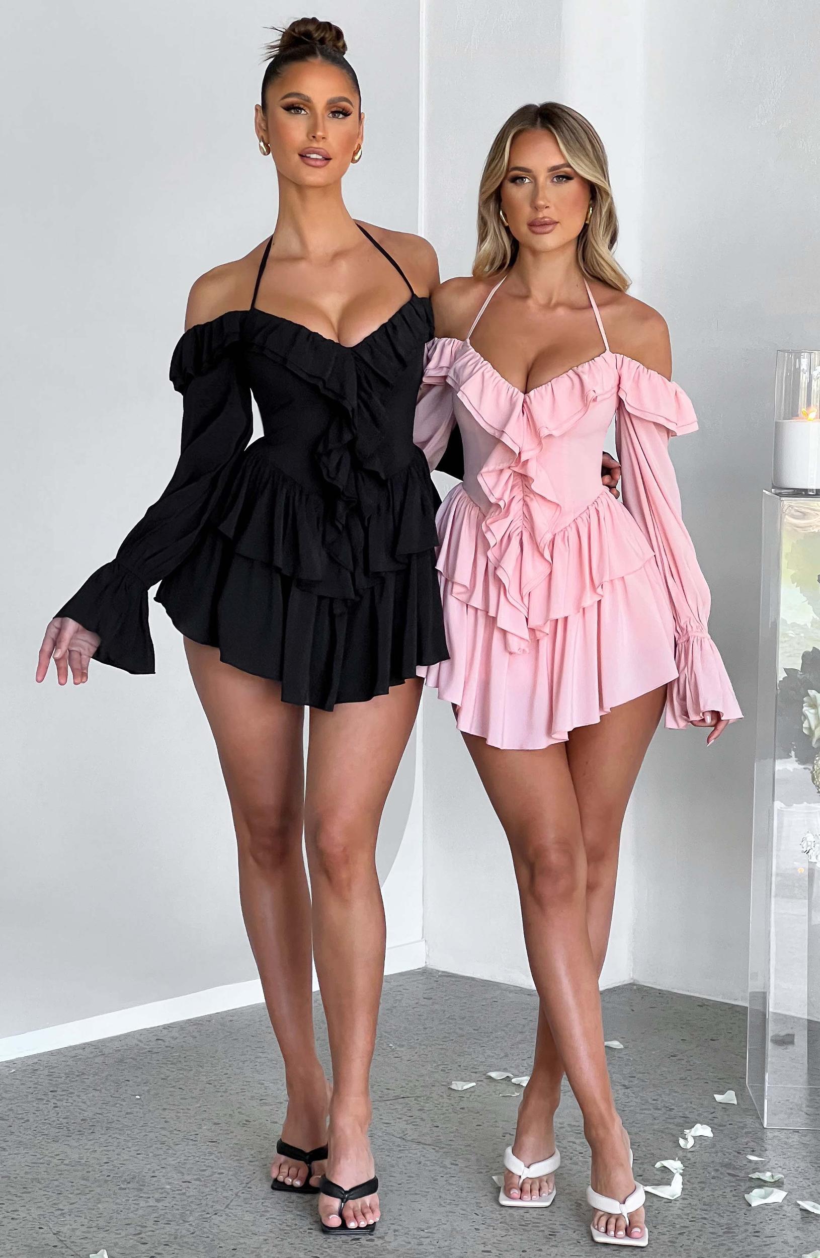 Savanna Playsuit - Pink Product Image