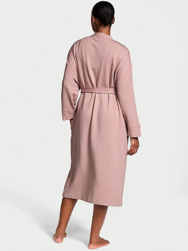 Brushed Modal Fleece Long Robe Product Image