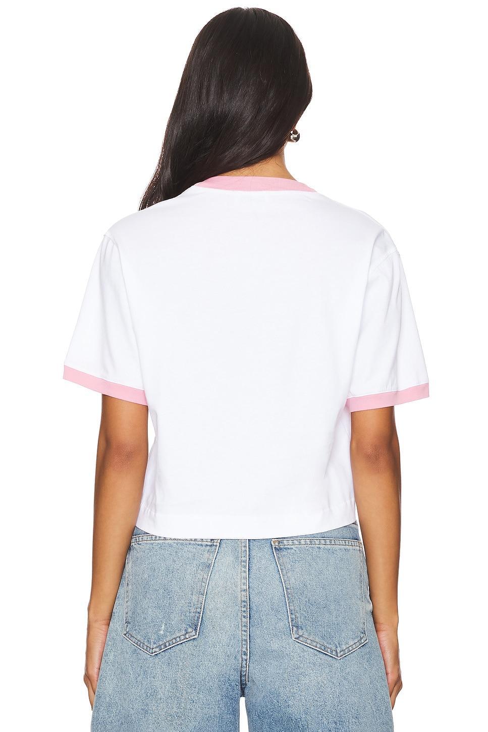 Script Type Crop Tee OFF-WHITE Product Image